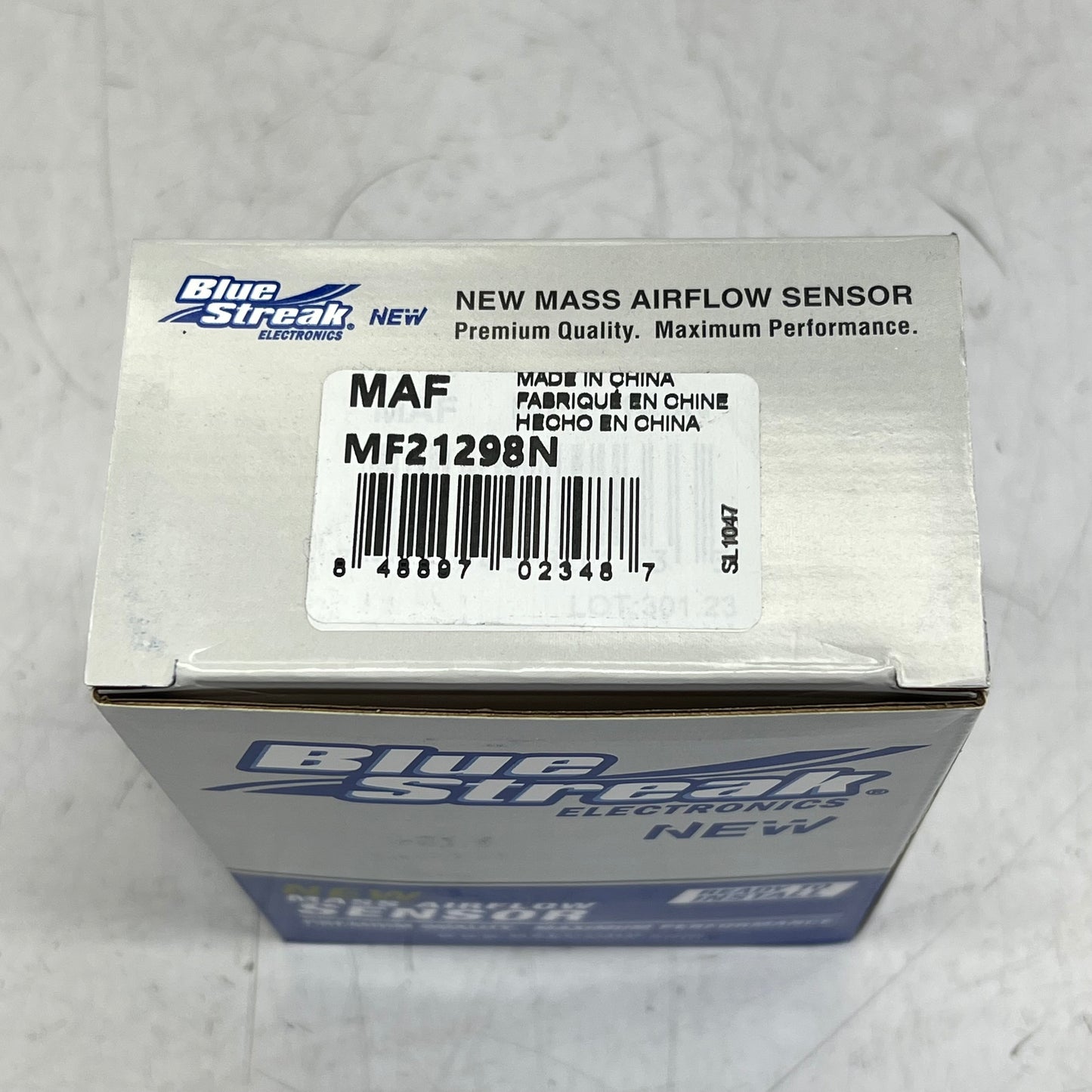BLUE STREAK Mass Airflow Sensor for Bmw Model Vehicles  MF21298N