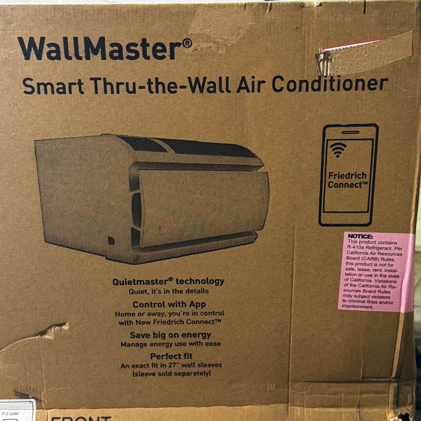 FRIEDRICH Wall Air Conditioners 12000 BTU Cool, 230V White WET10A33A (New Other, Minor Damage)