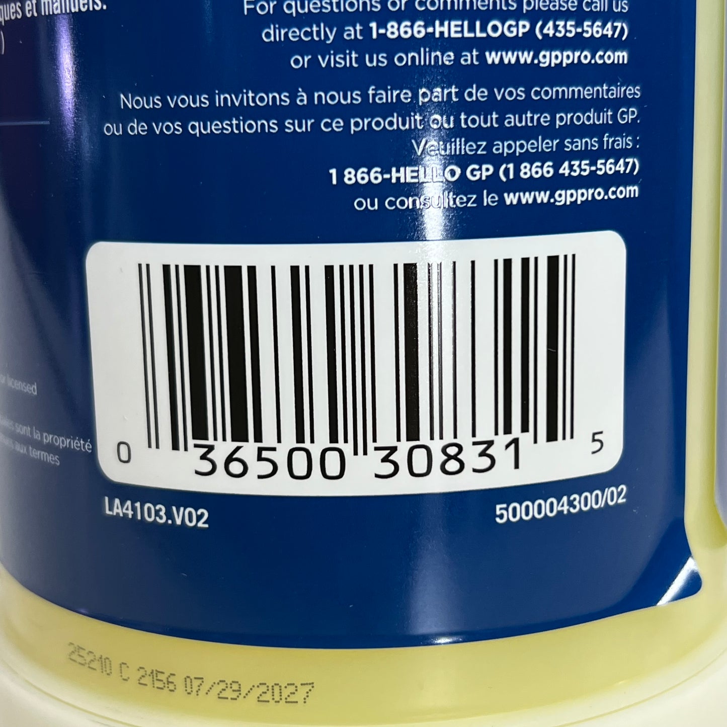 GEORGIA PACIFIC (2 PACK) Heavy Duty Industrial Hand Cleaner 101.4 fl oz. BB 07/27