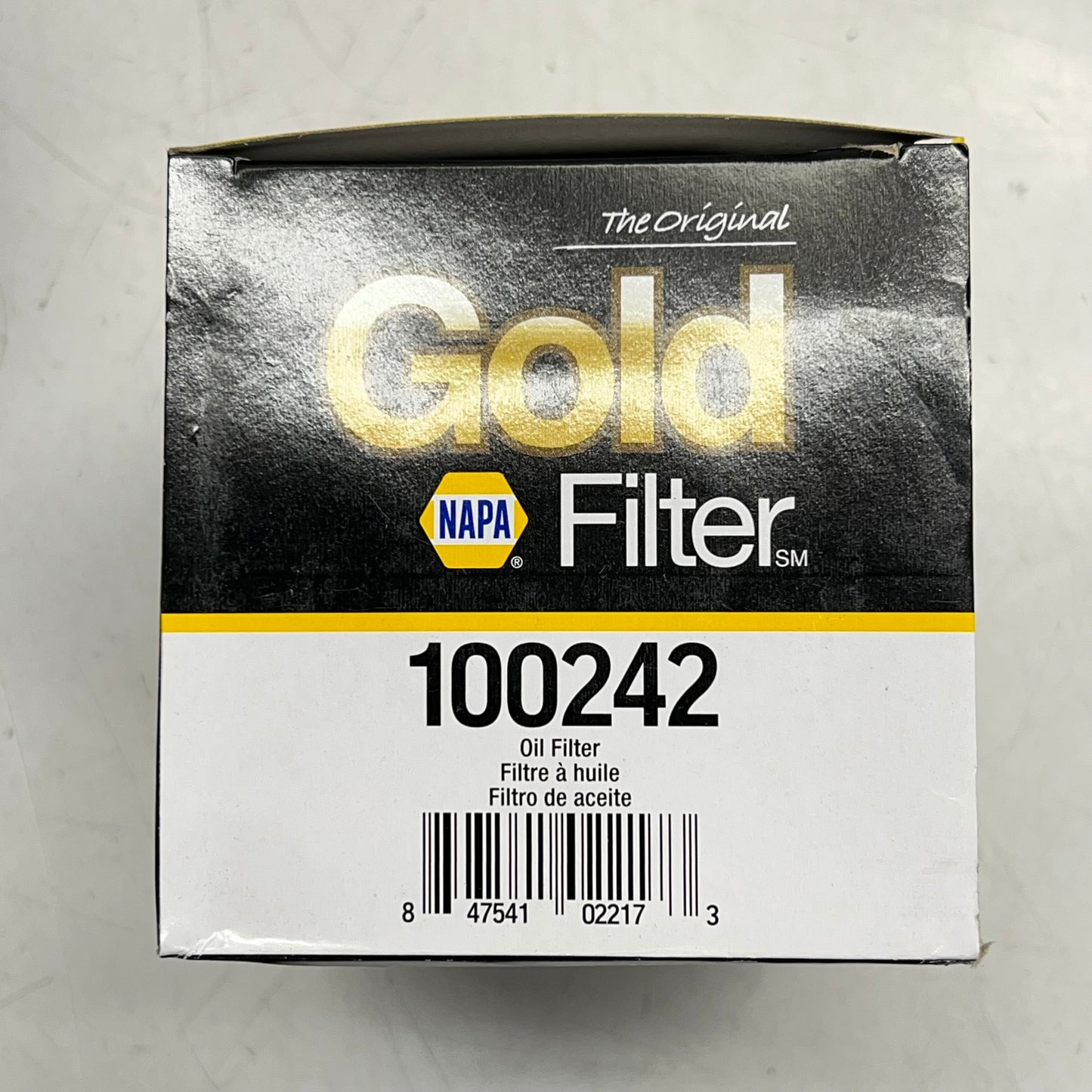 NAPA Gold Filter Spin on Oil Filter W/ Gasket  1 in - 16 Thread 100242