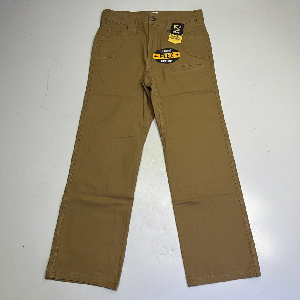 NOBLE OUTFITTERS Flex Stretch Canvas Work Pant Men's Sz 36x32 Coyote 18425