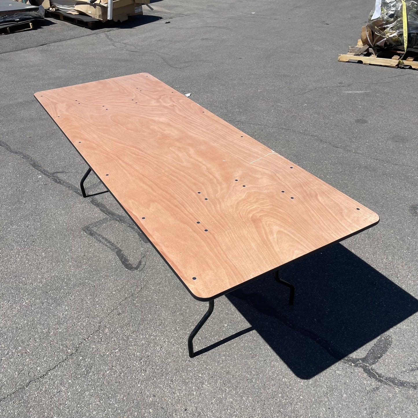 ZA@ Pallet of UBIQUE GROUP Folding Table 96”x36”x30” (AS-IS)
