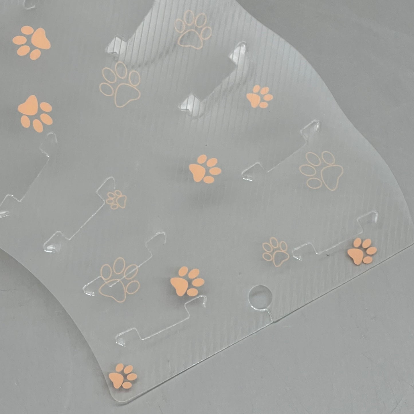 GENIA (12 PACK) Transparent Elizabethan Collar Quick Fasten 12.5cm Orange 306204