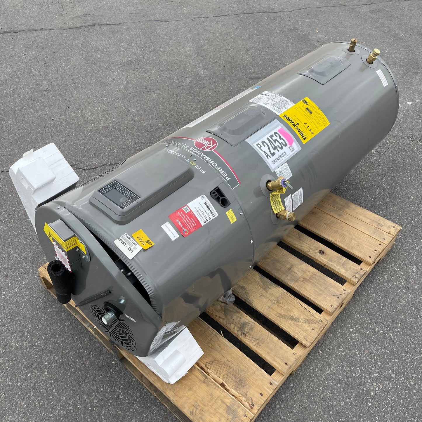 ZA@ RHEEM Hybrid Water Heater 50 gal Grey (AS-IS)(B)