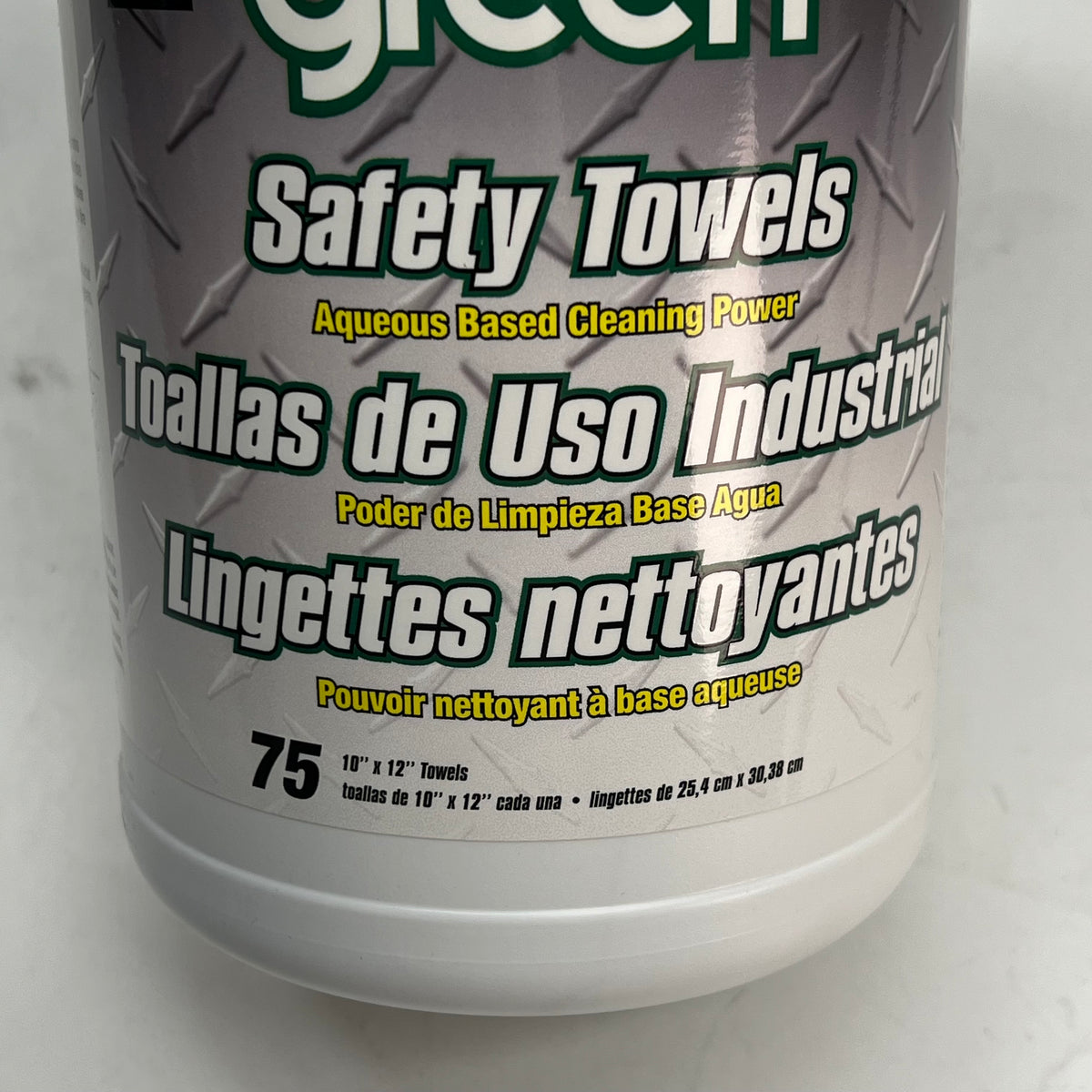 SIMPLE GREEN Safety Towels 1-ply Unscented Multi-purpose 10 X 12" 75 Wipes