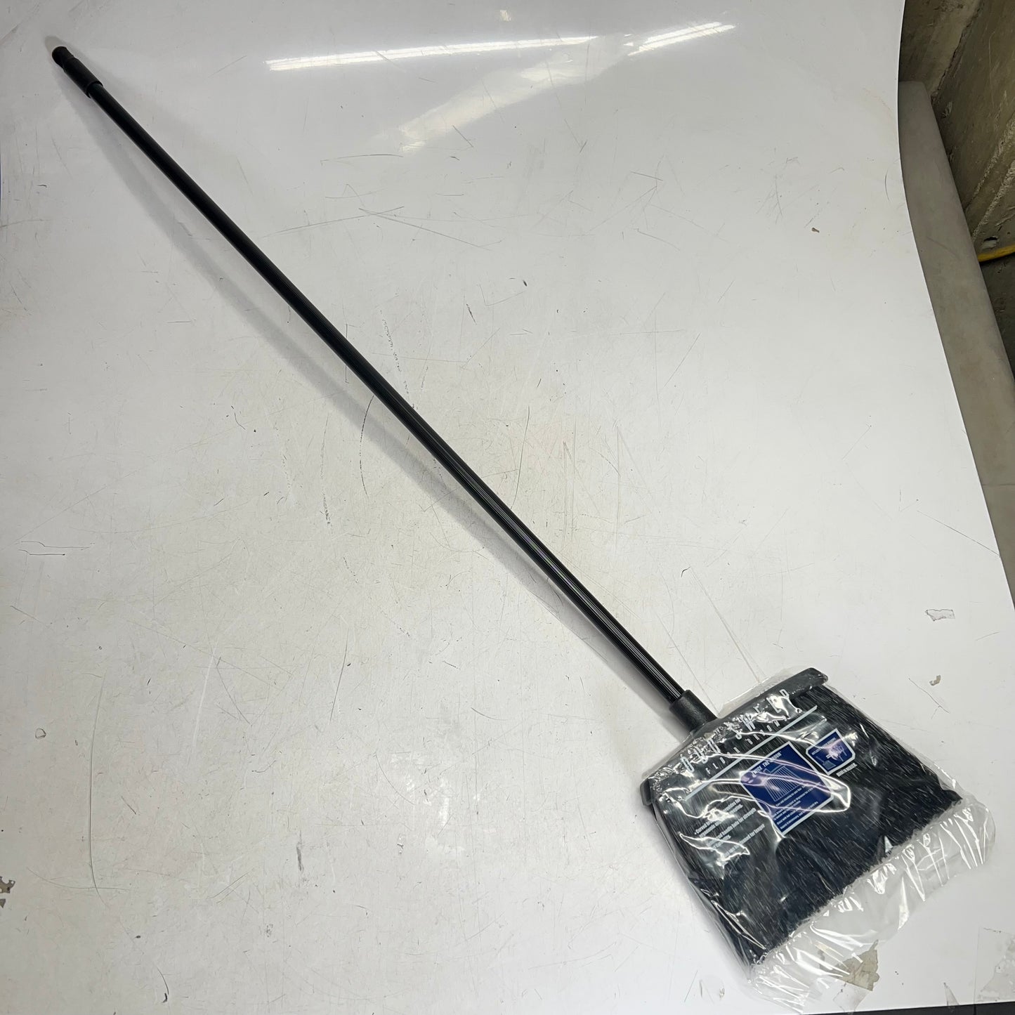 CARLISLE  Duo Sweep Angled Brush Head Broom  48" - 11" Head Black 4688403
