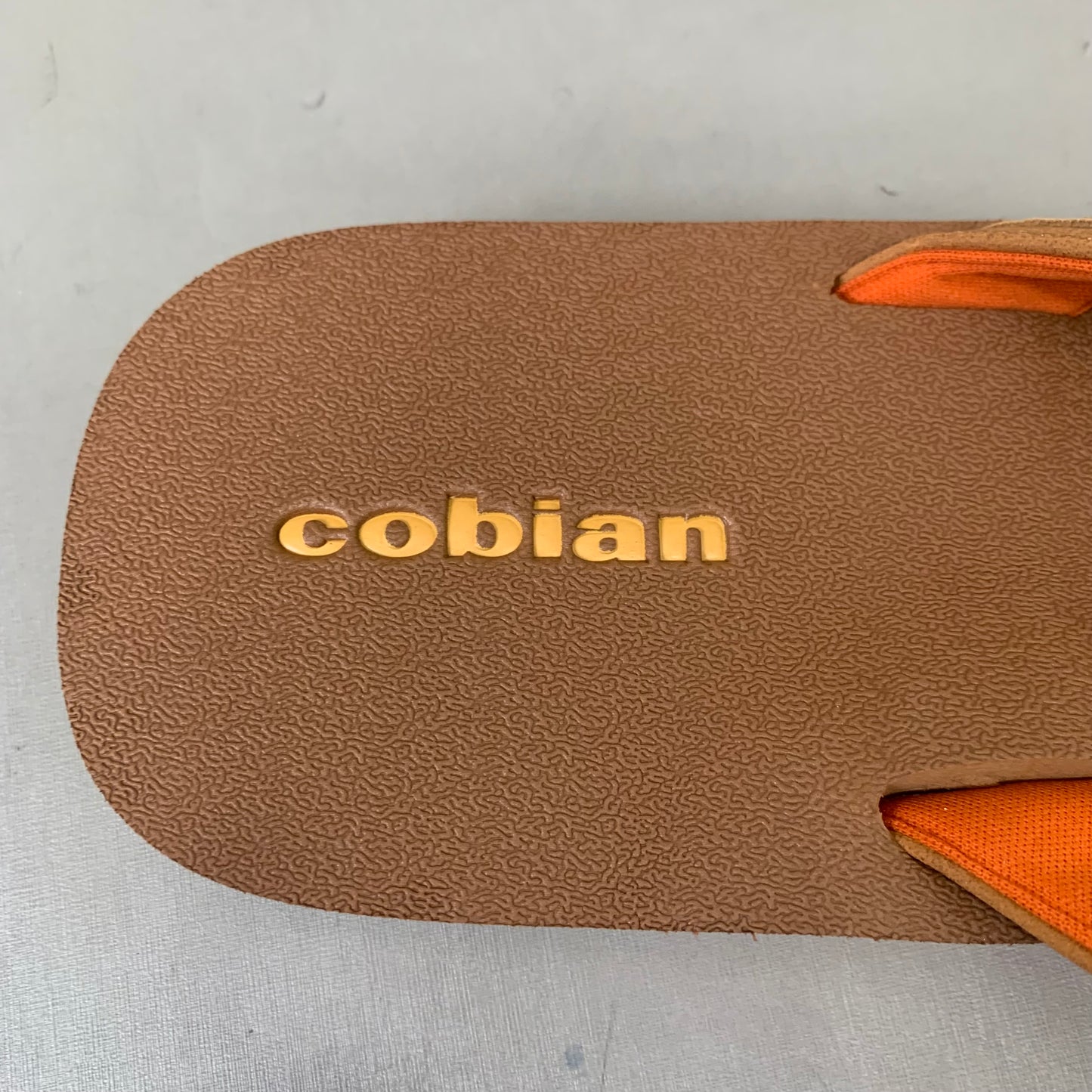 COBIAN Foamie Full Arch Support Sandals Men's Sz 13, 46 Eu Brown FAO25-200-13