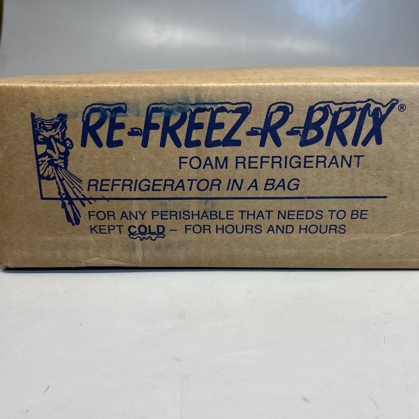 ZA@ RE-FREEZ-R-BRIX (42 PACK) Foam Refrigerant “Refrigerator in a Bag” RB8 Sz 7.5"x 5.5"