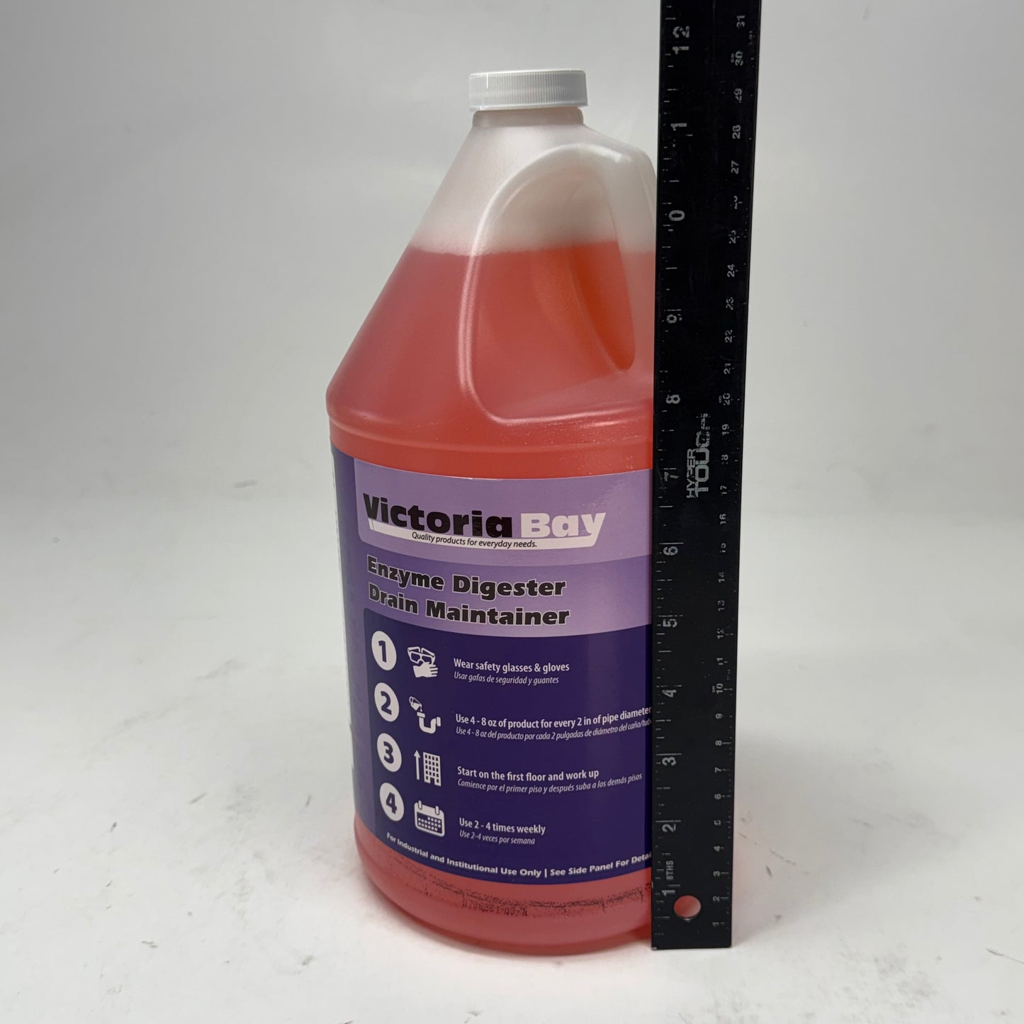VICTORIA BAY (4 PACK) Commercial Enzyme Digester Drain Maintainer & Odor Control 1 Gal. K00074 (New Other, Distressed Box)