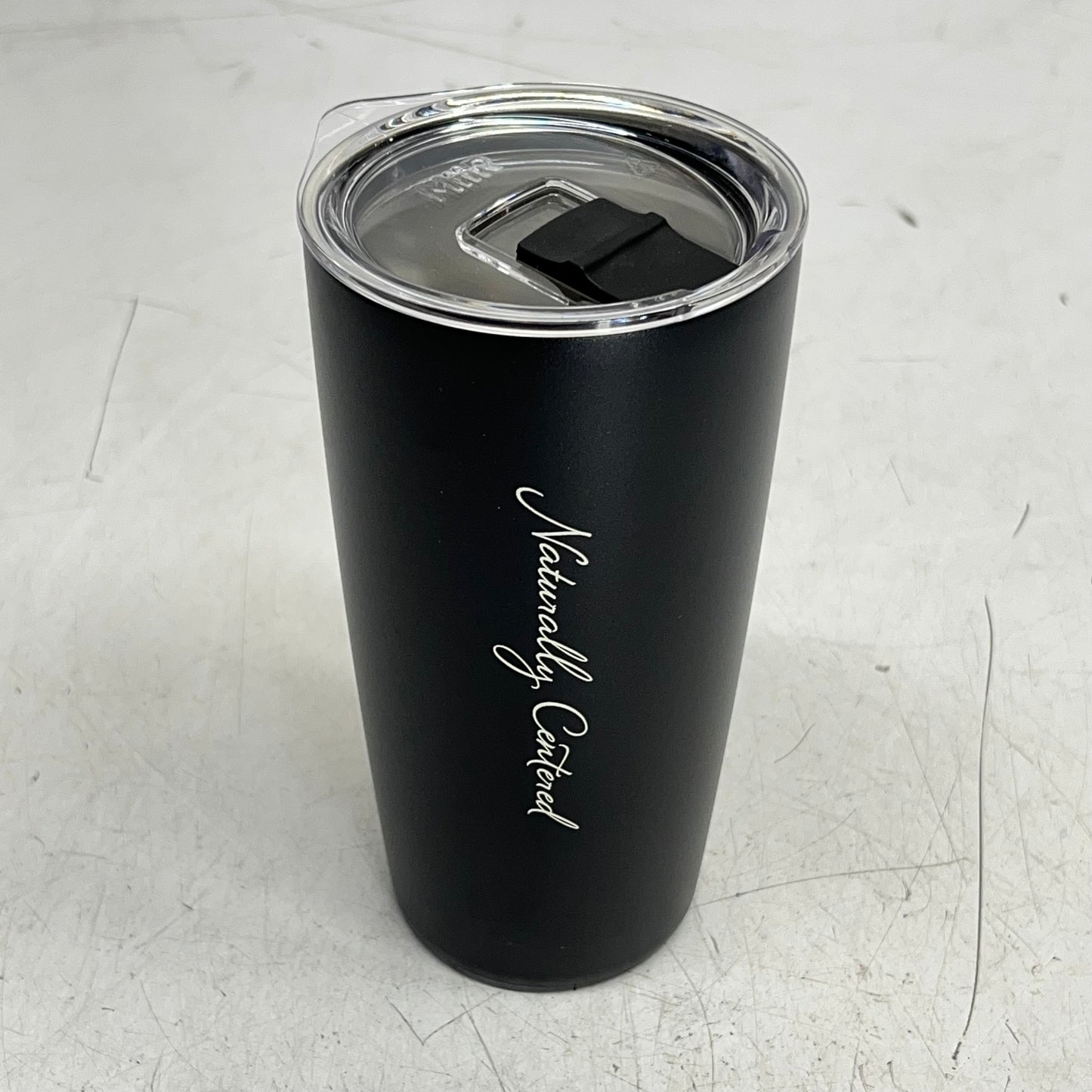 ZA@ MIIR 3d Double Wall Insulated Stainless Steel Tumbler 16oz Black w/ Hotel & Resort L'auberge De Sedona Engraved G