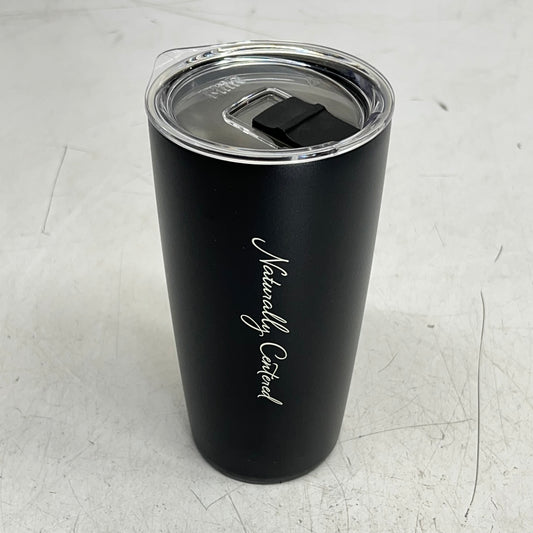 ZA@ MIIR 3d Double Wall Insulated Stainless Steel Tumbler 16oz Black w/ Hotel & Resort L'auberge De Sedona Engraved