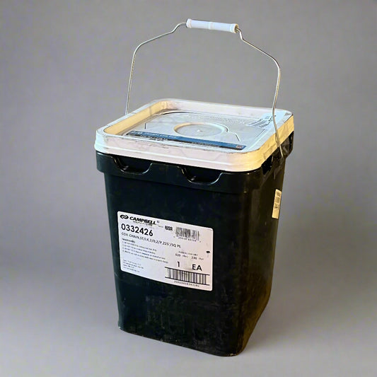 CAMPBELL Straight Link Coil Chain #2/0, 225 ft L, 520 lb Working Load 0332426