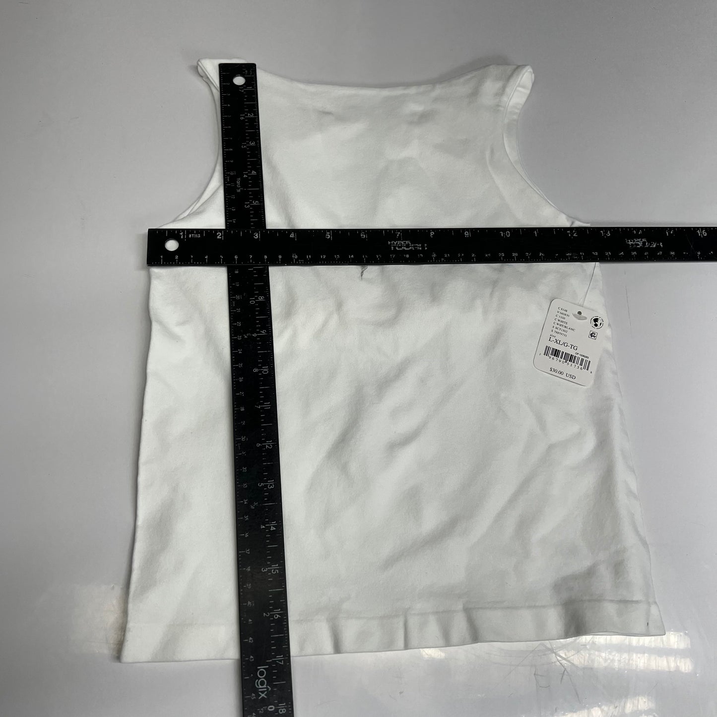 FREE PEOPLE Clean Lines Cami Women's Sz L/XL White SCT1502-1100