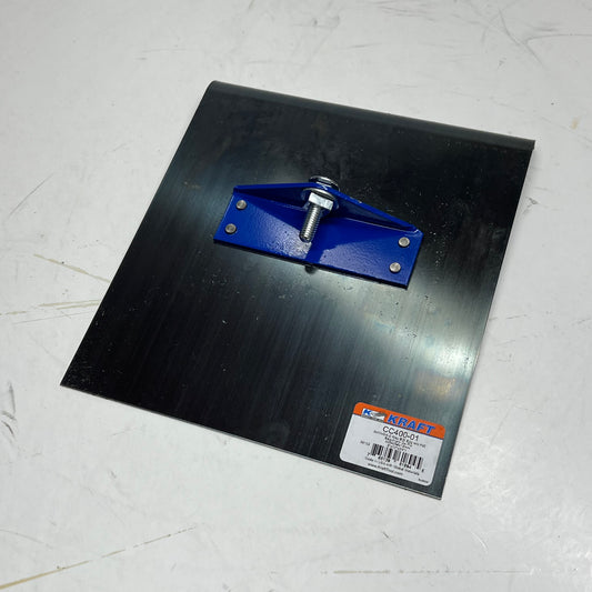 KRAFT TOOLS 2-Way Walking Edger Tool 9" X 10" 3/4" R Blue Steel CC400-01
