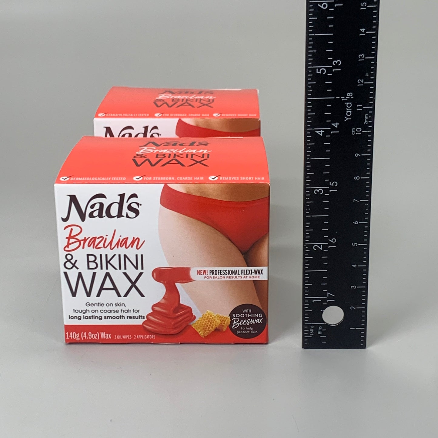 NADS Brazilian and Bikini Hair Removal Wax Soothing Beeswax 3166EN04