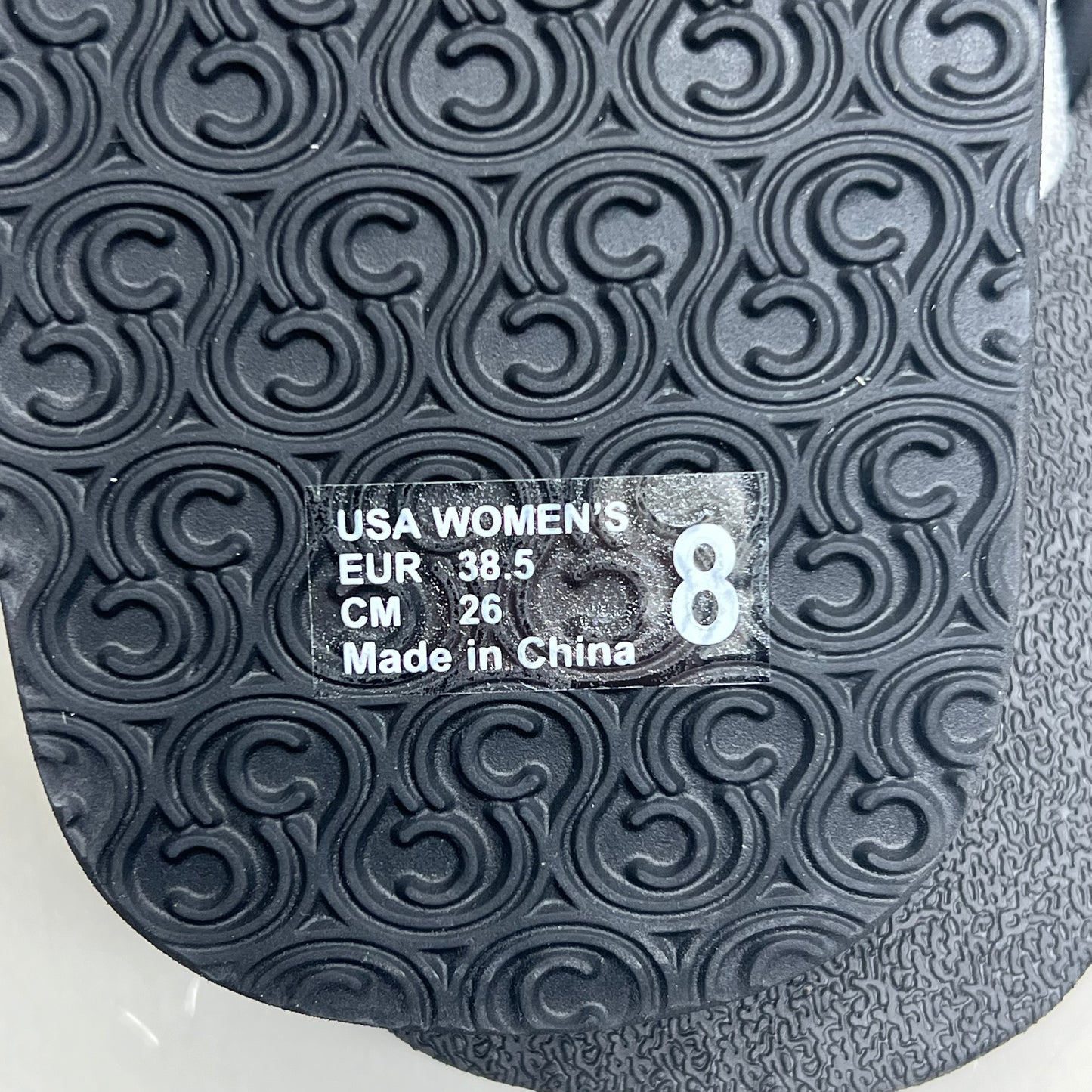 COBIAN Nia's Bounce 2 Synthetic Leather Women's Sz 8, EU 38.5 Black NIA25-001-8