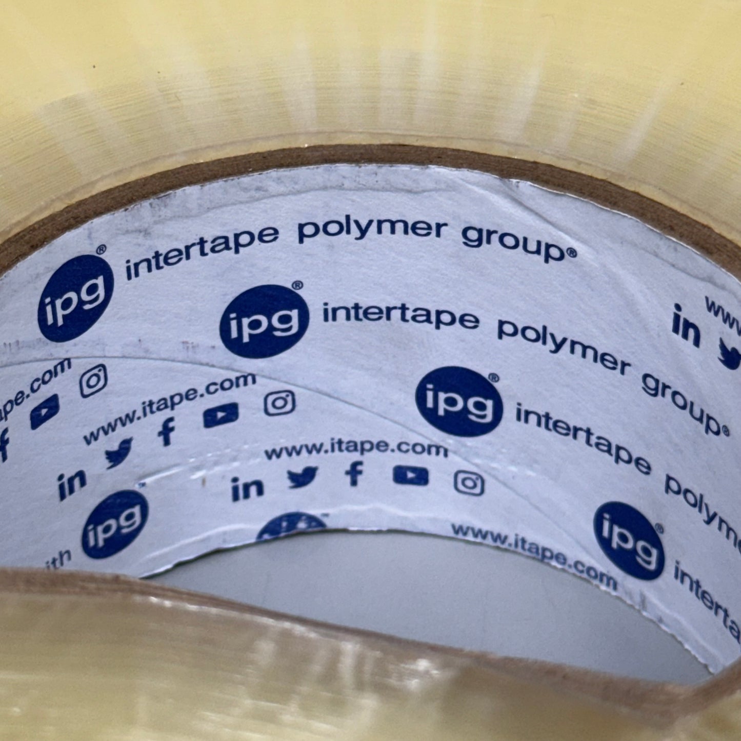 INTERTAPE Polymer Group | 4 Rolls | Hot Melt Adhesion Tape | 6000 ft Clear