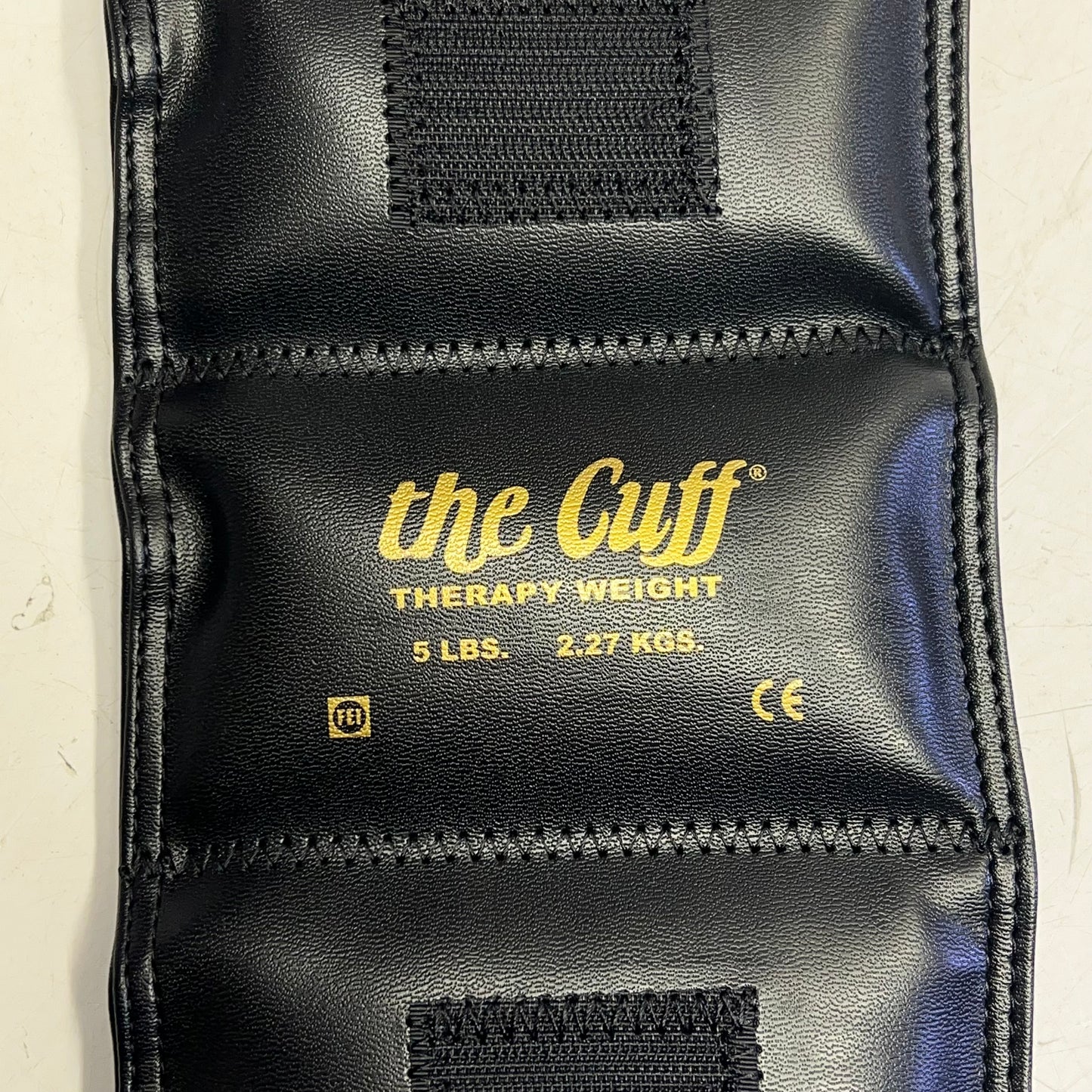 THE CUFF Original Ankle & Wrist Weights Physical Therapy 5lb Black 10-2509
