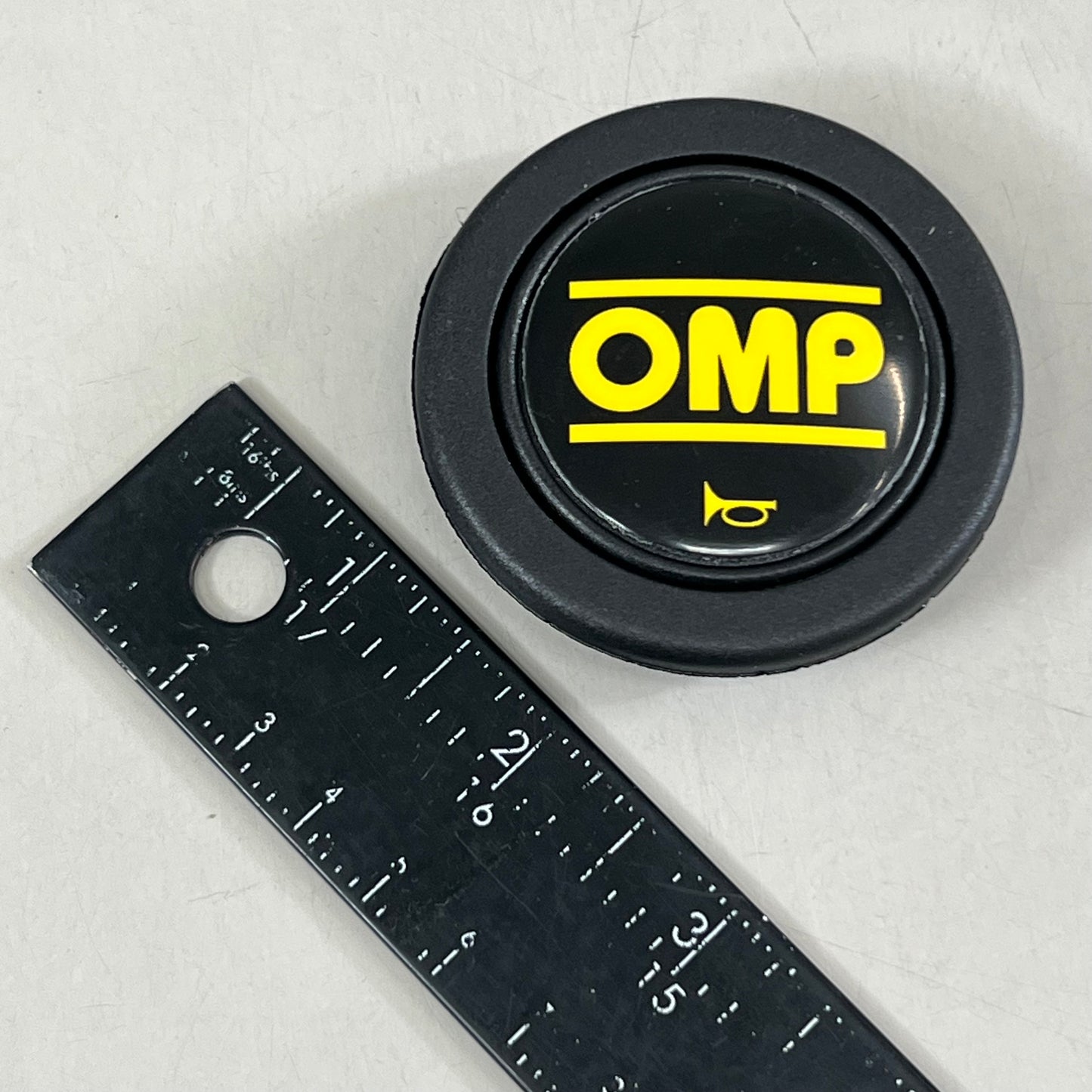 OMP Advanced Racing Steering Wheel Made In Italy 350mm Black OD0-1954-071