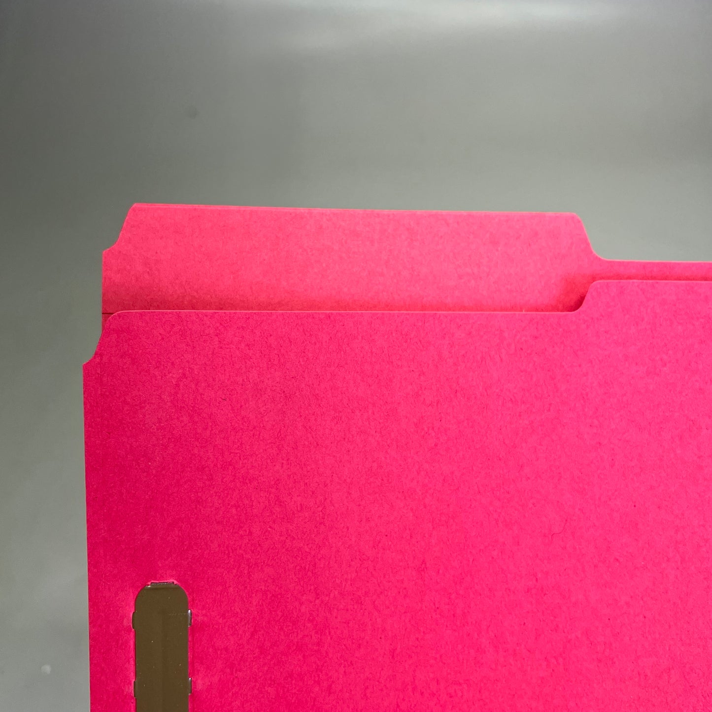 SMEAD (50 PACK) Fastener File Folder Legal Sz 1/3 Cut Tab Red 17740