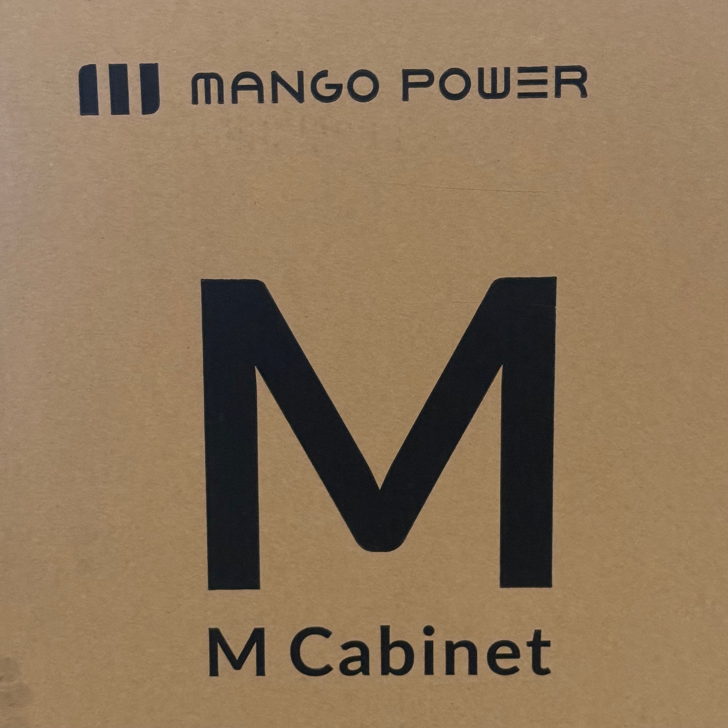 MANGO POWER Solar Home Battery M Cabinet For 15Kwh-20Kwh Batteries White (Cabinet Only)