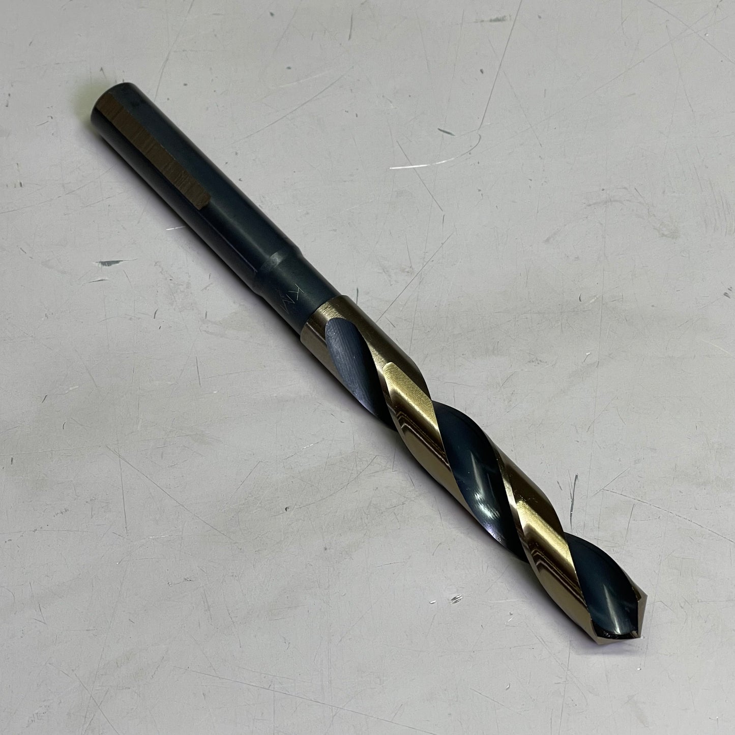 KIMBALL MIDWEST Super Primalloy Reduced Shank S&D Drill Bit 33/64"Dia x 6"L