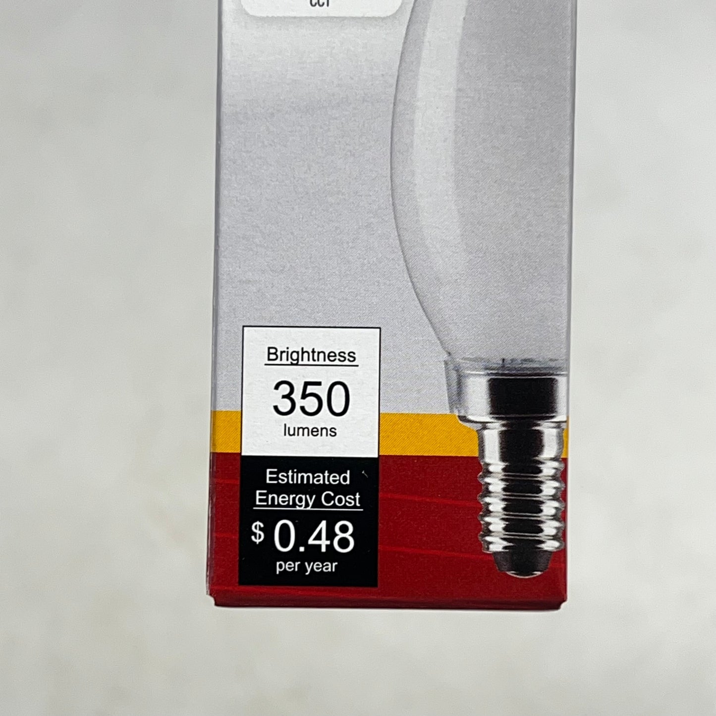 SATCO (6 PACK) Candle Bulb 4W LED B11 2700K Warm White Frosted Finish S21269