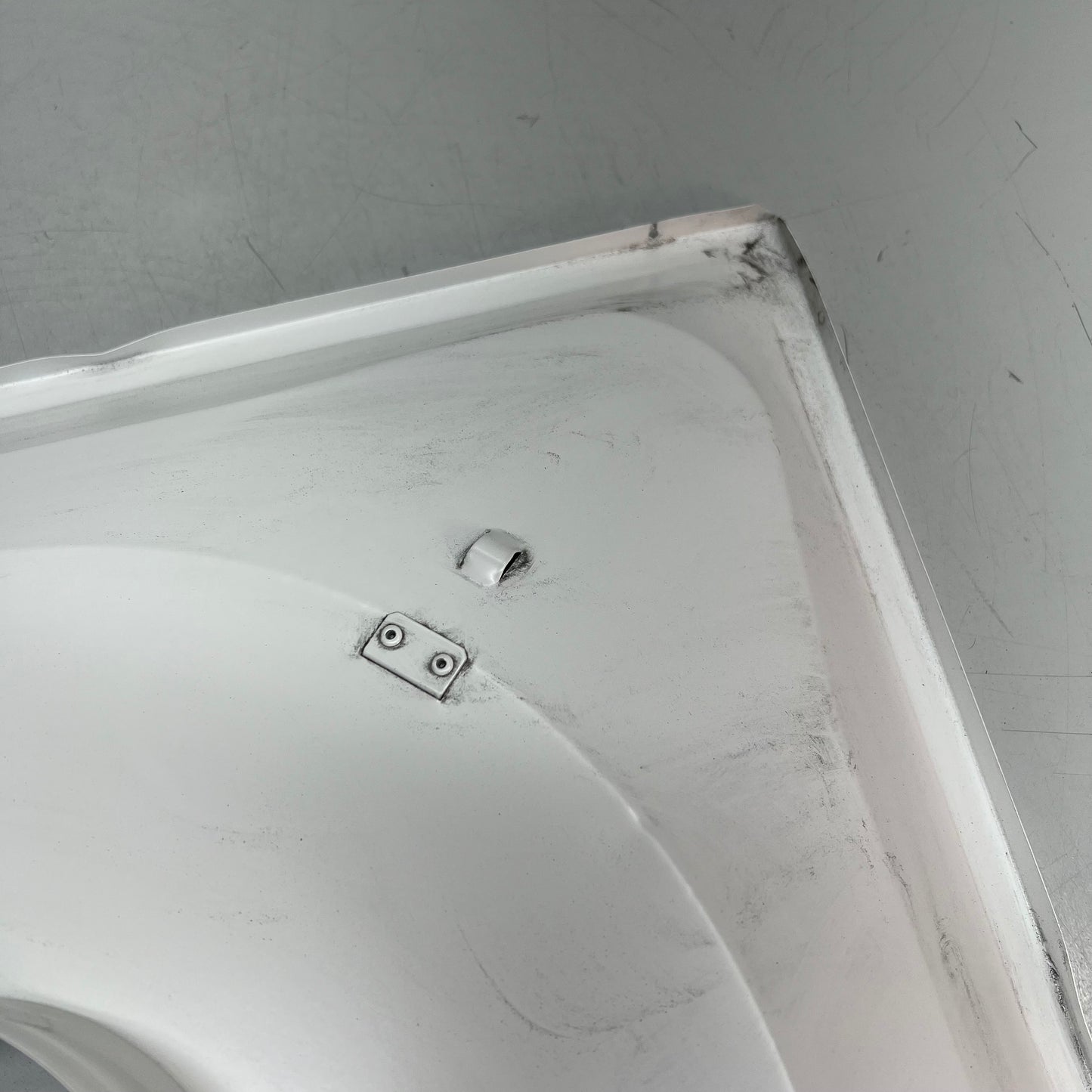 ZA@ ZORO SELECT Steel Square 2 Cone Diffuser 6" White 4MJU2 (As-Is) Dented