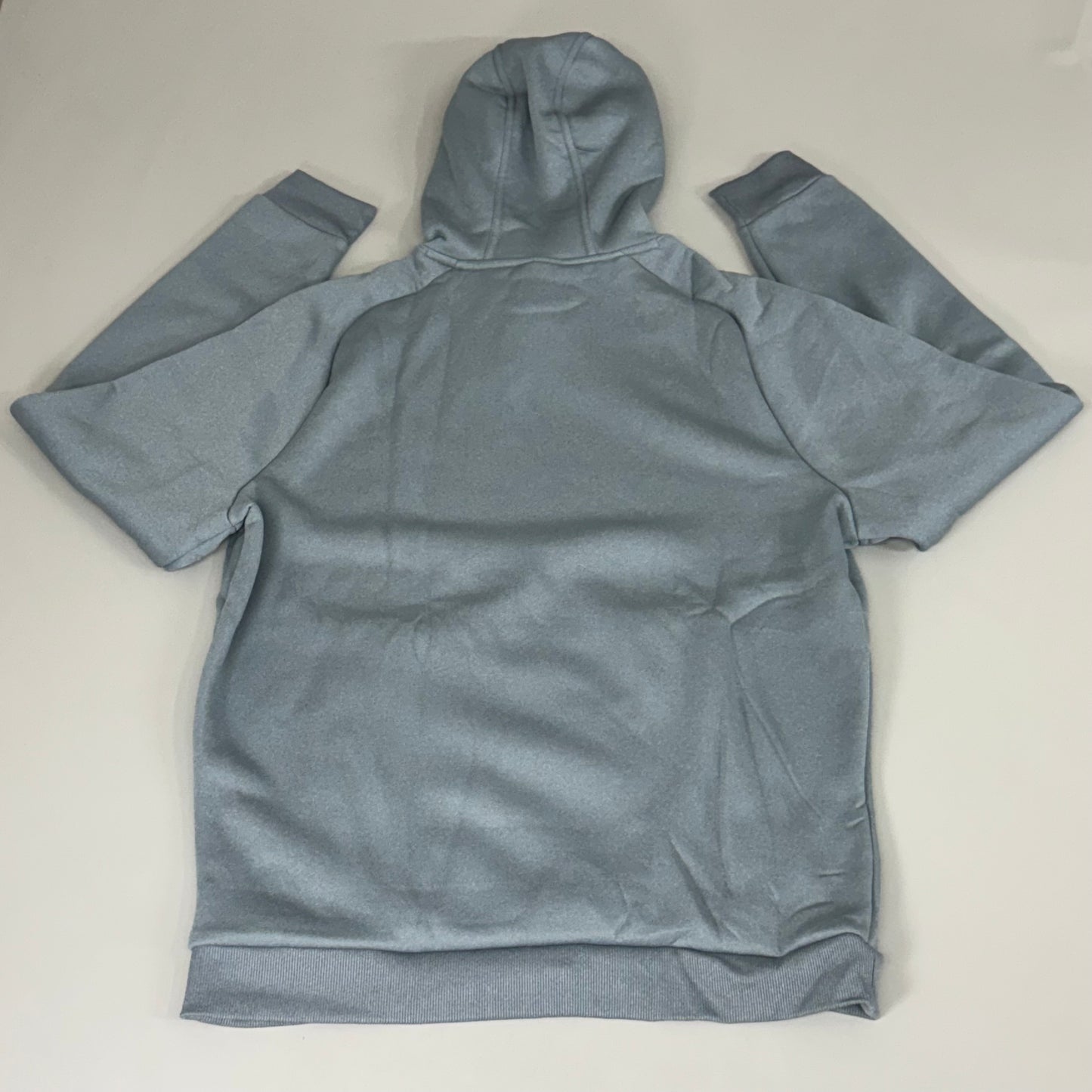 UNDER AMOUR Loose Fuller Cut Fleece Pro Hoodie 100% Polyester Men's Sz M Grey