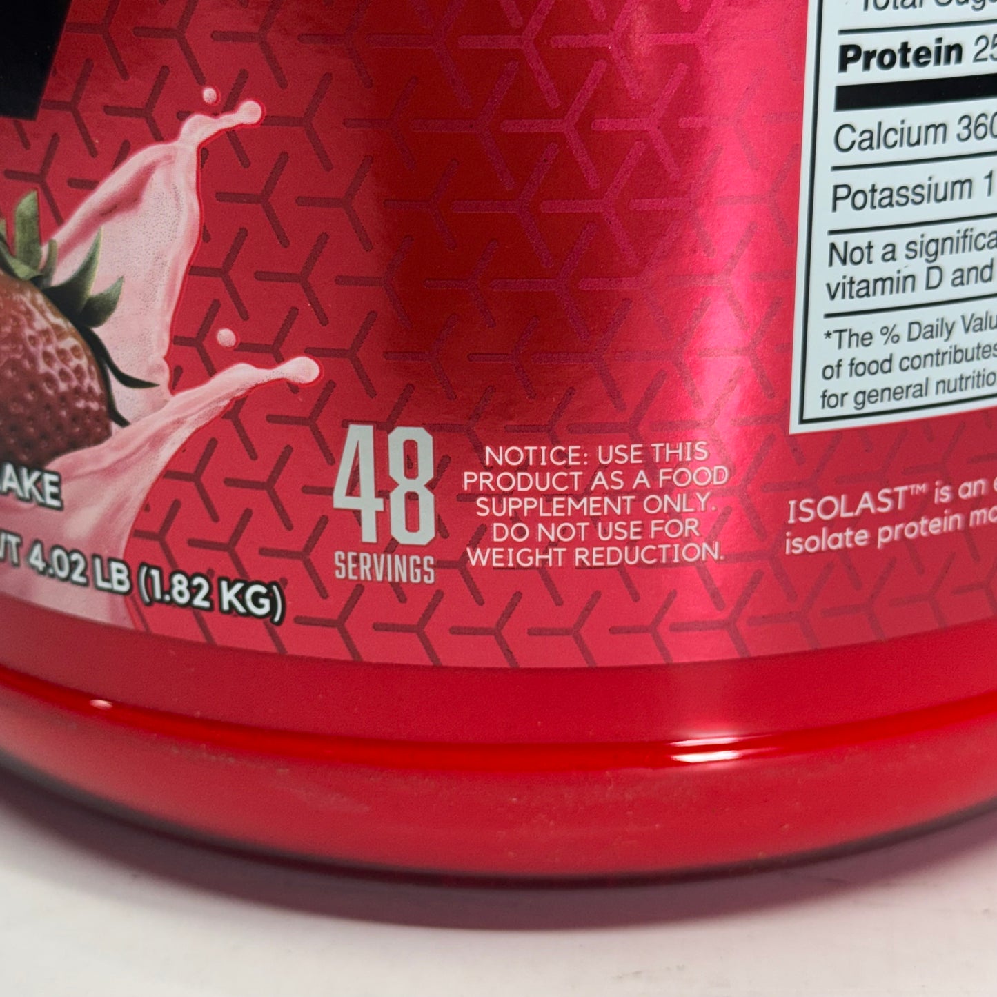 SYNTHA-6 Isolate Protein Powder Strawberry Milkshake 4.02 lb 6062639 BB 08/26
