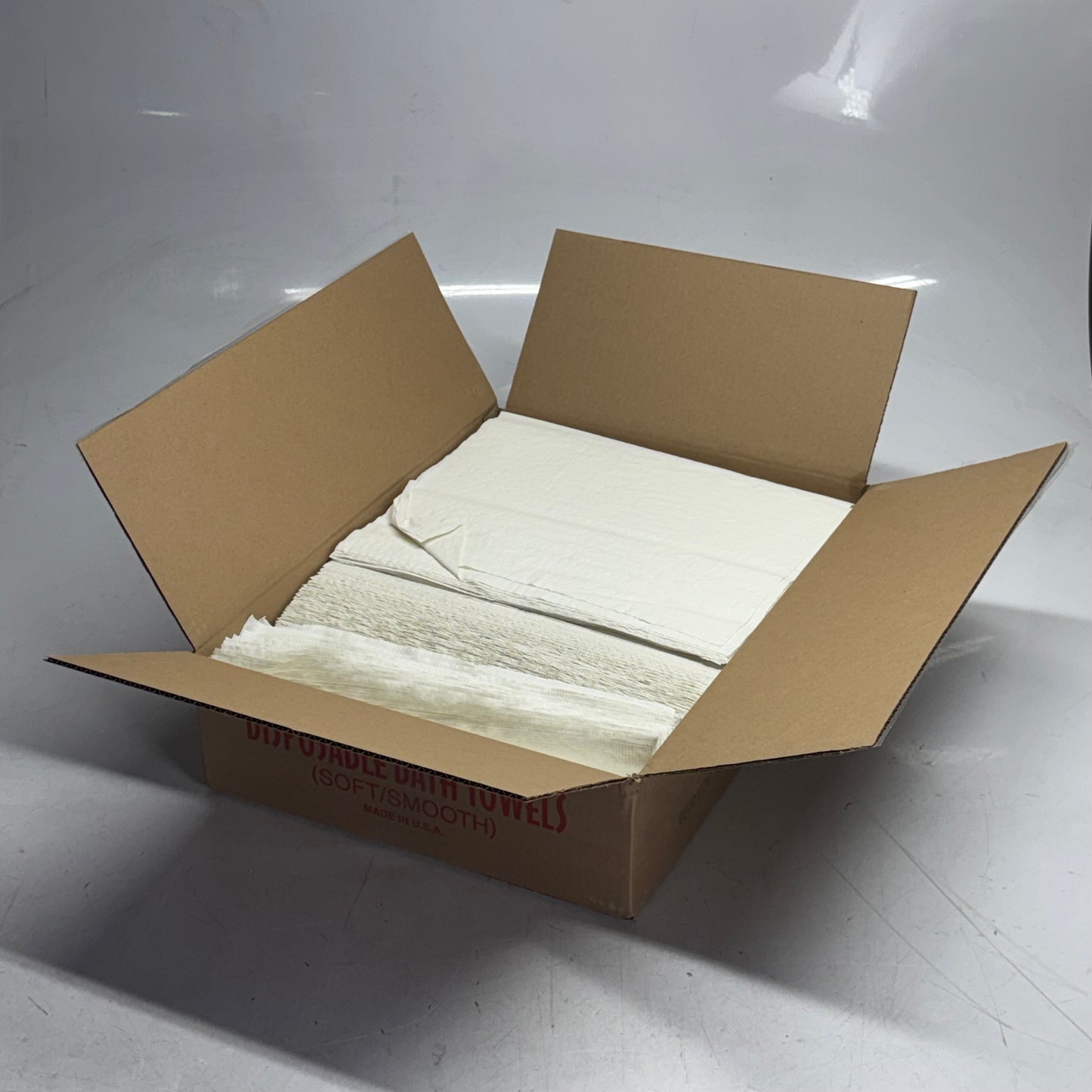 ZA@ Disposable Bath Towels - Soft/smooth 15" x 36" White 34076