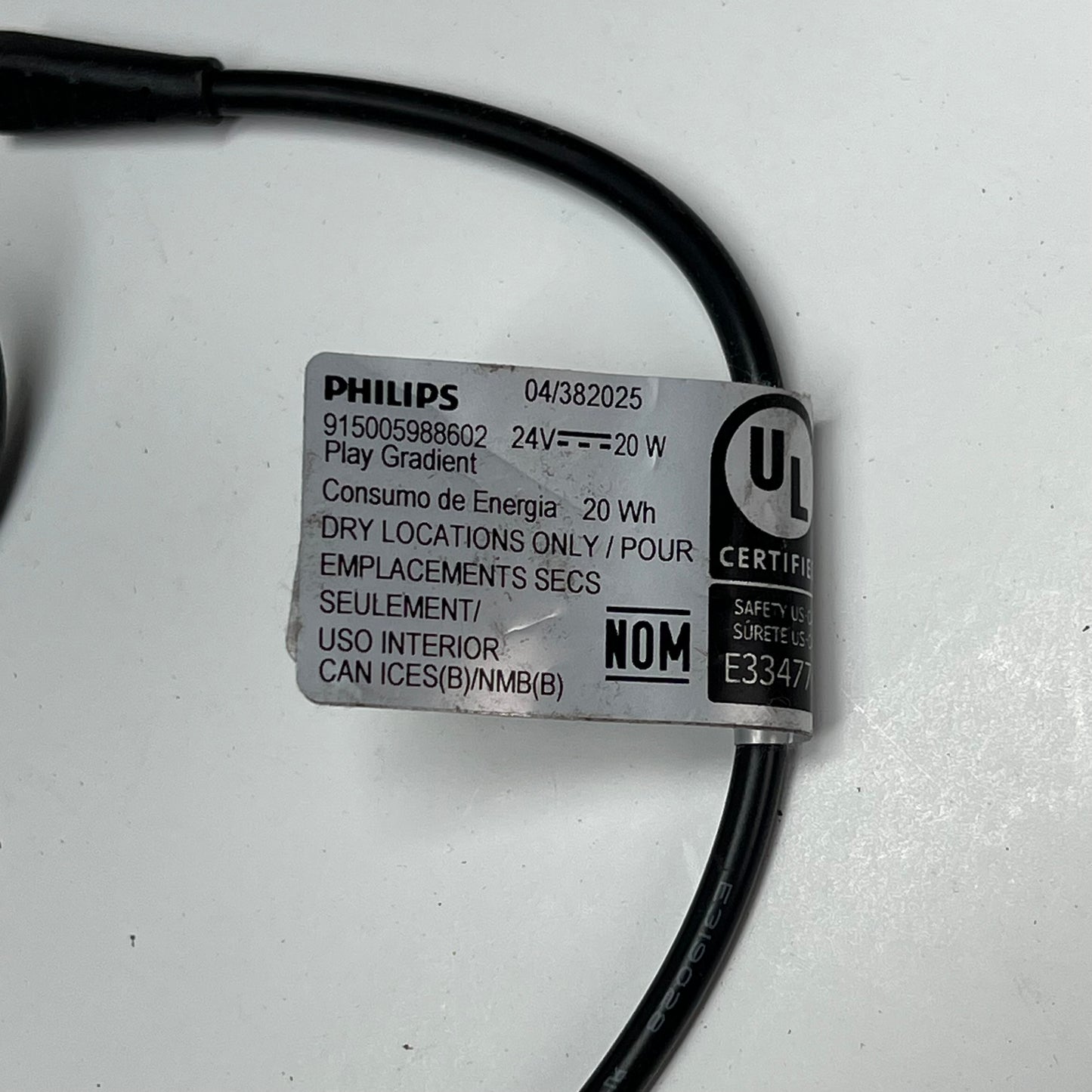 PHILIPS Play Gradient Light Tube for 60-85" TV's Multicolor 915005988602 (As-is)