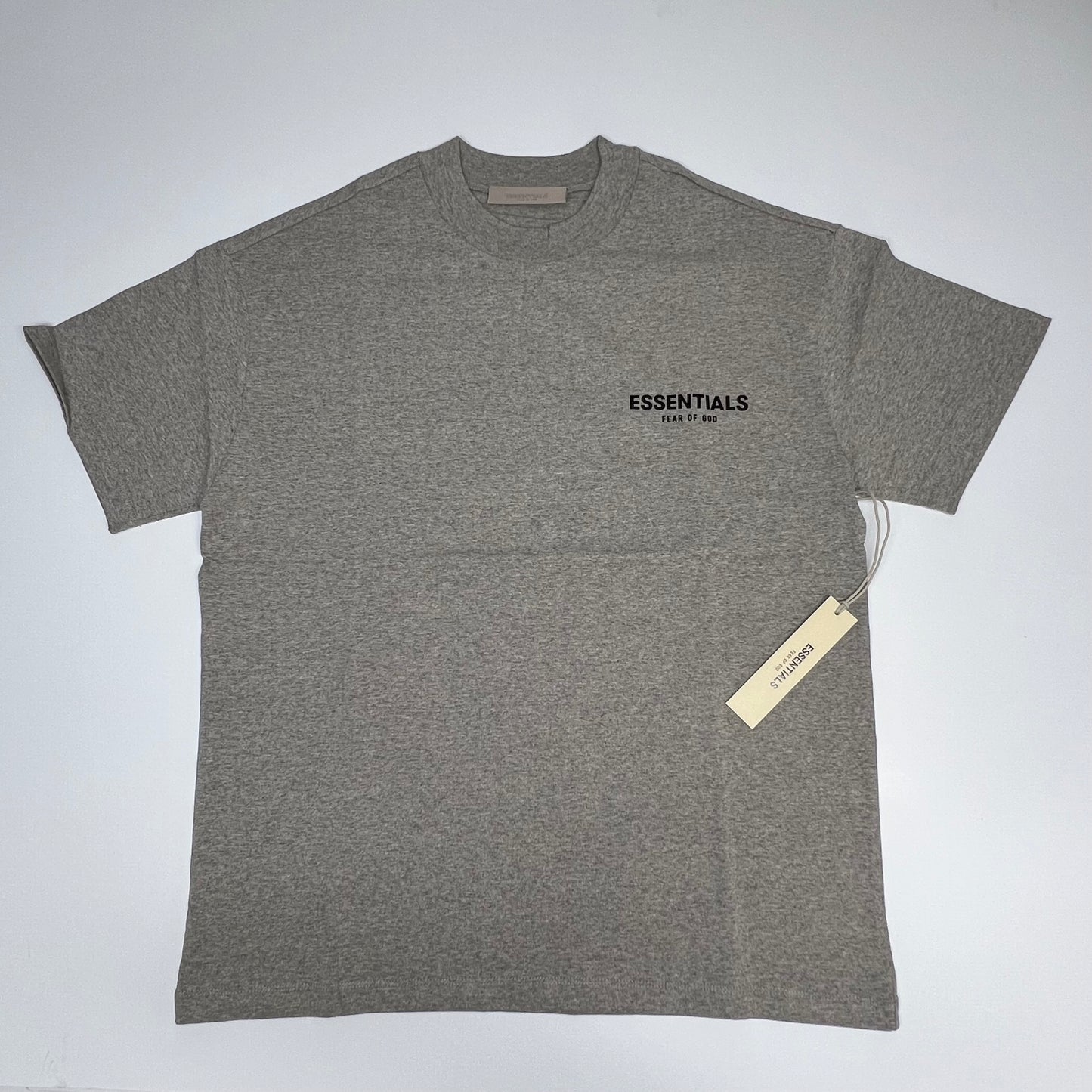 ESSENTIALS Fear of God Short Sleeve Tee Men's Sz S Dark Oatmeal 125BT212063F