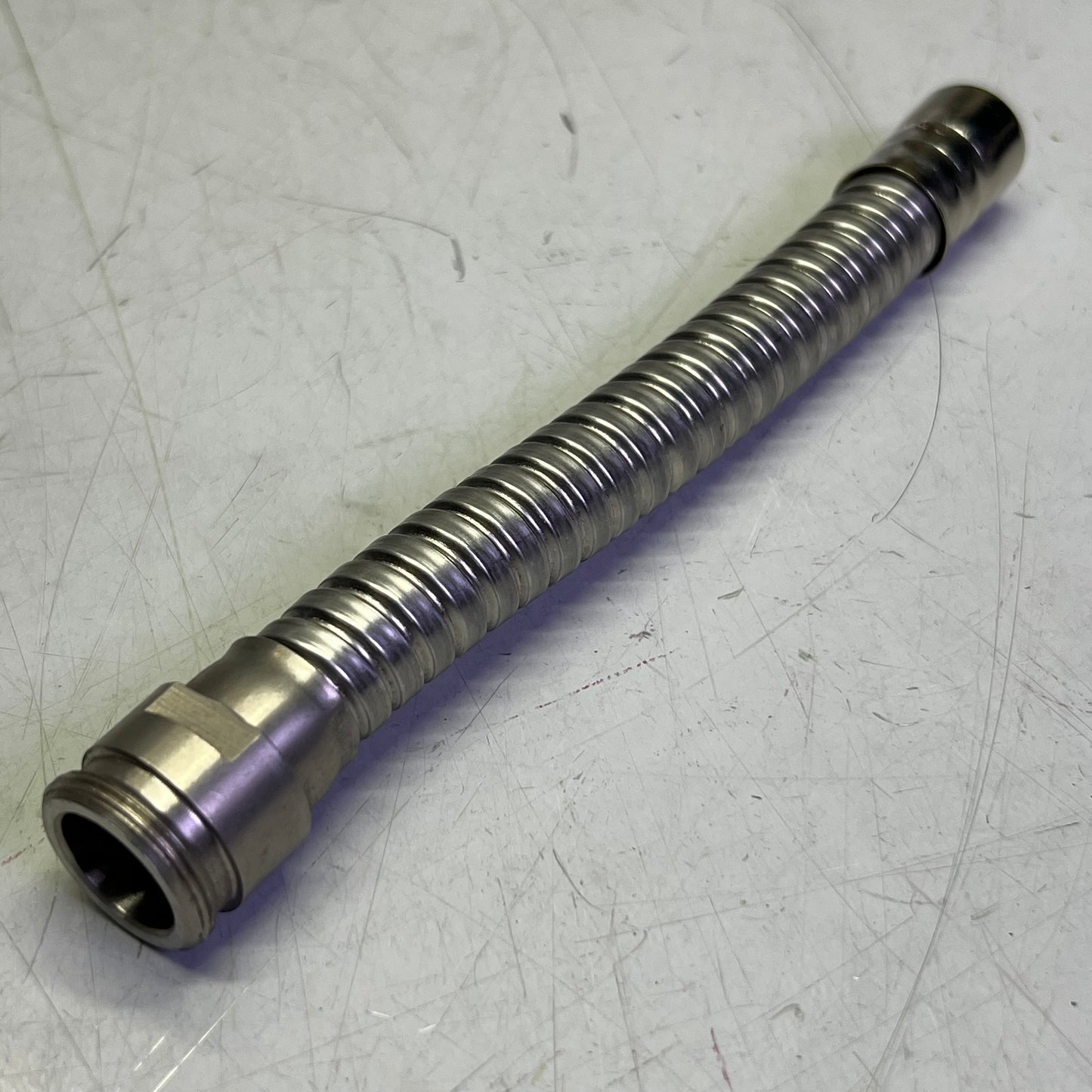 JUSTRITE Stainless Steel Flexible Extension Faucet Sz 6" 08587