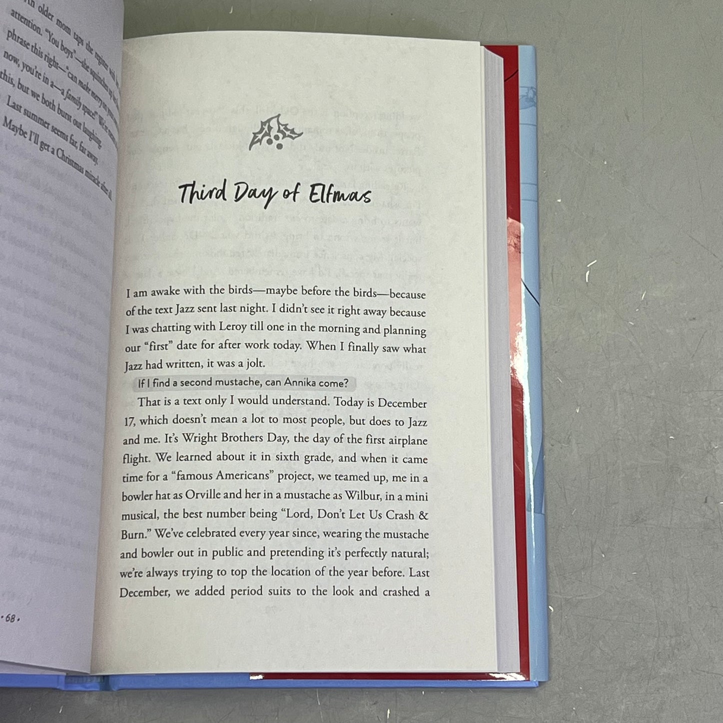 FINDING MY ELF Young Adult Fiction Christmas Hardcover Book By David Valdes