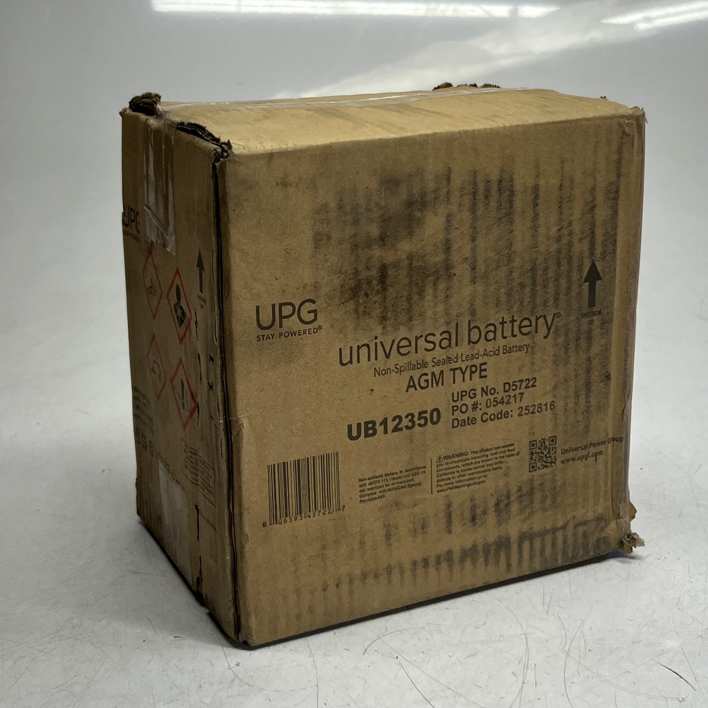 UNIVERSAL BATTERY Non-spillable Sealed Lead-acid Battery 12V 35Ah Black UB12350