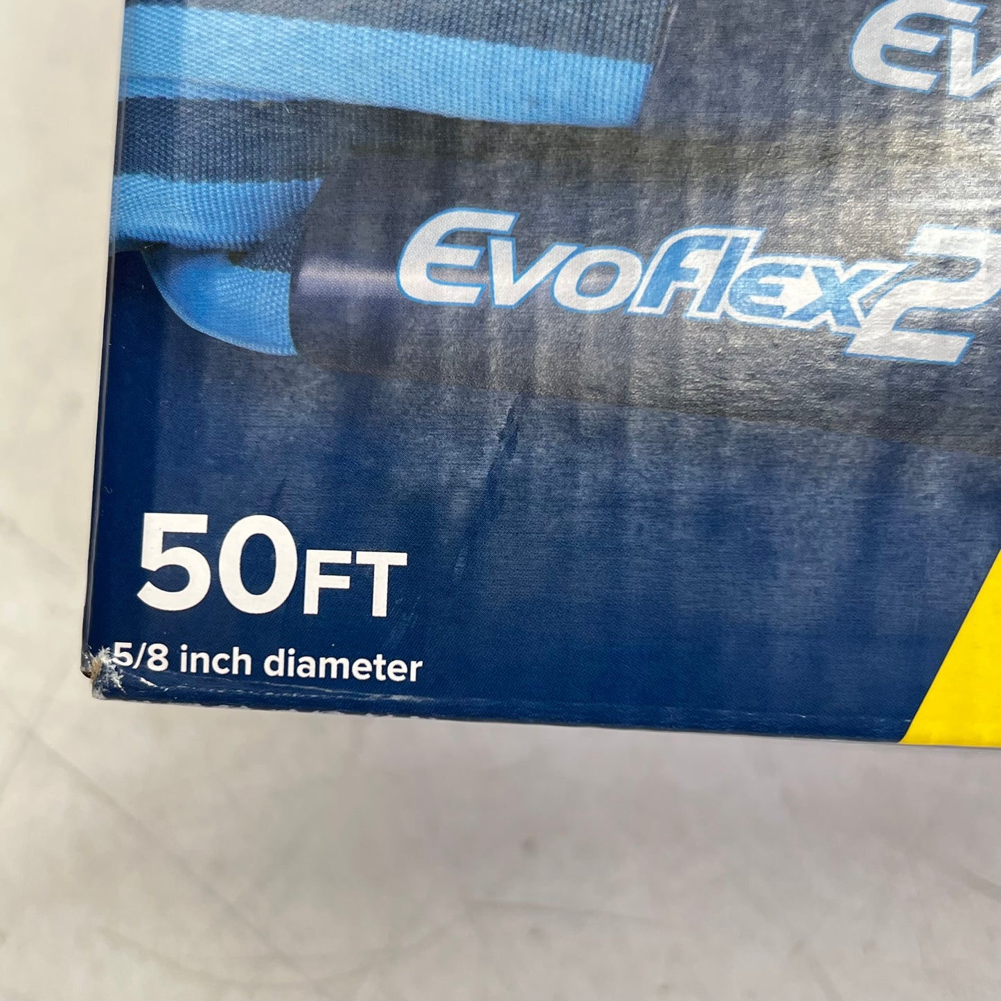 CAMCO Evo Flex2 Drinking Water Safe Hose Fabric Reinforced 50' Blue 22579