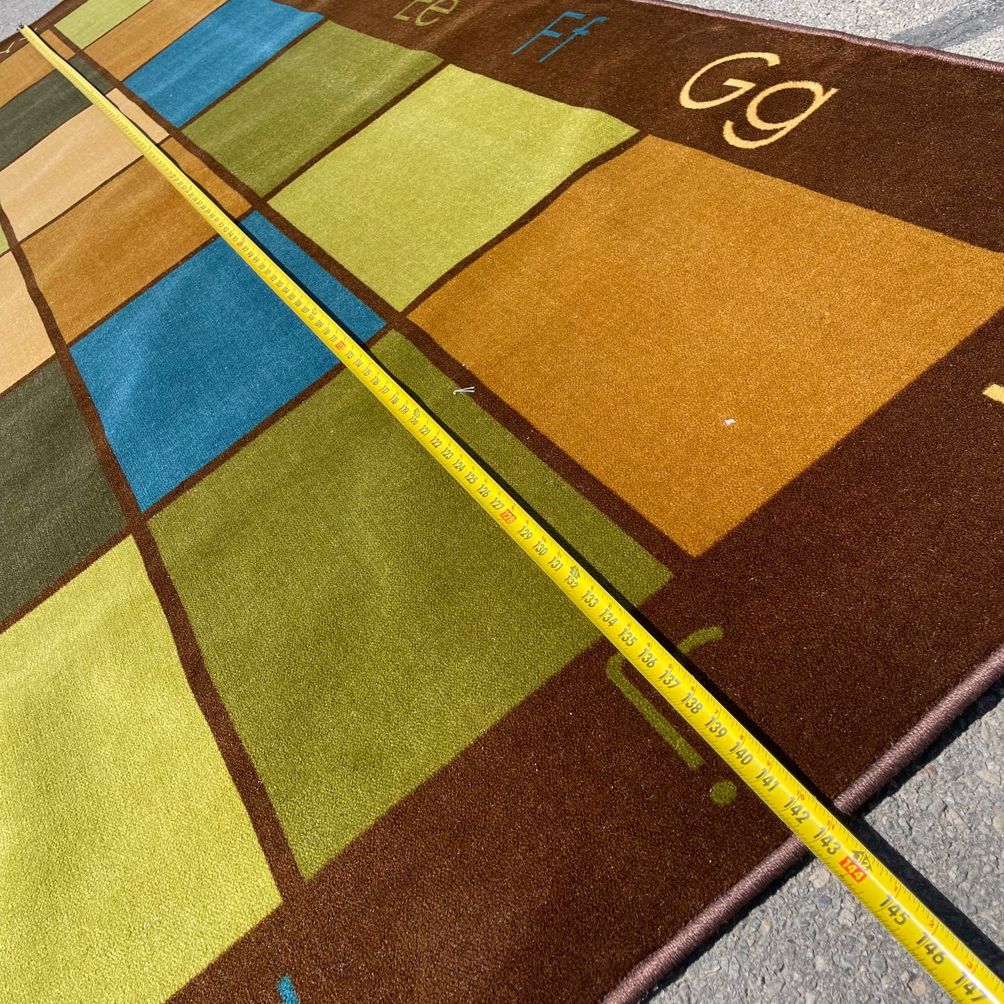 ZA@ Pallet of CARPETS FOR KIDS Alphabet Nature’s Colors Seating Rug 143”x90” (New)