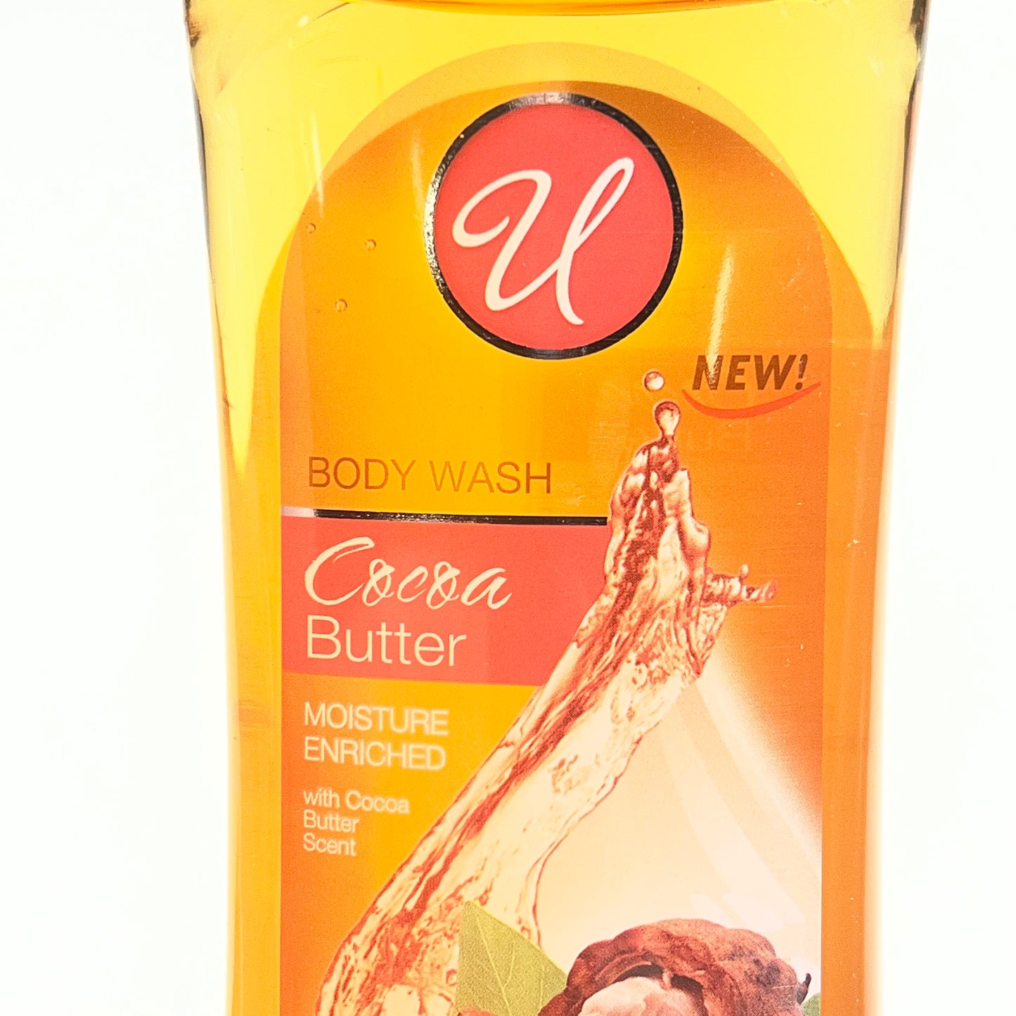 ZA@ U (6 PACK) Cocoa Butter Body Wash Moisture Rich  12 fl oz  Caramel 55026