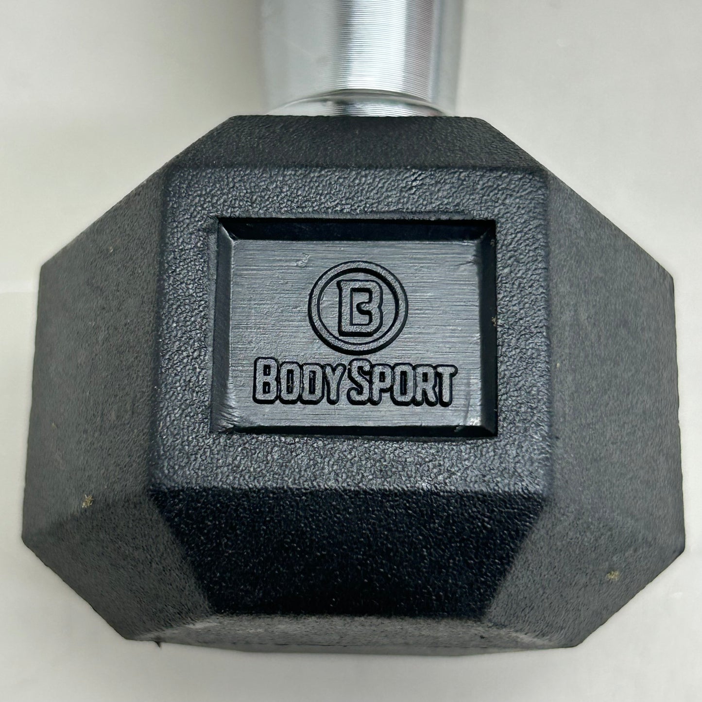 ZA@ BODY SPORT (2 Pack) Rubber Encased Hex Dumbells 2.5lbs Black BDSRSDB025