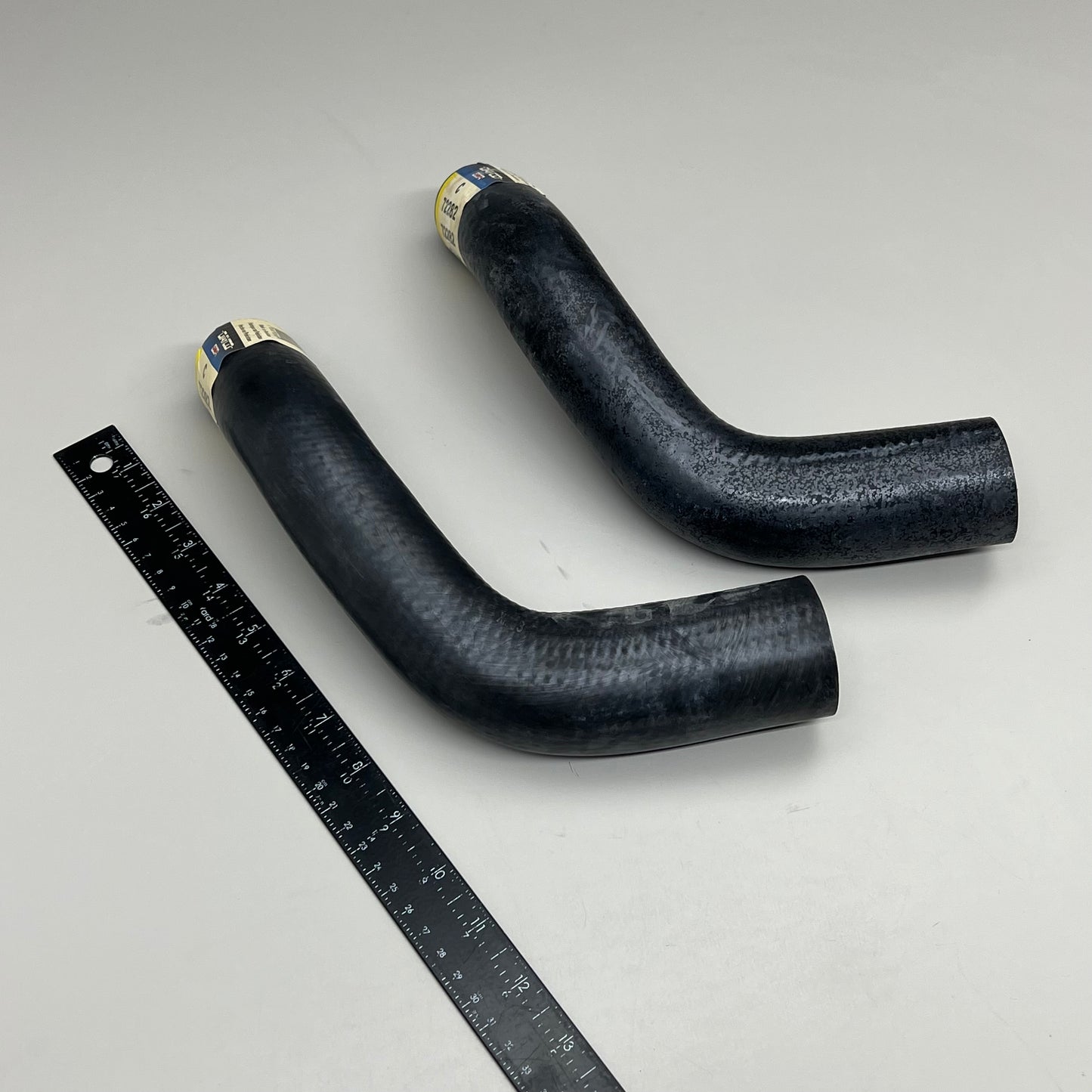 DAYCO (2 PACK) Upper Radiator Coolant Hose for Dodge & Chrysler Dual I.D. Hose 72282