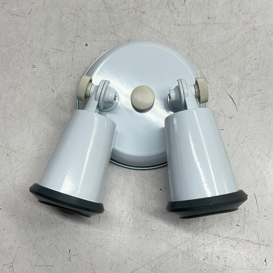 NUVO LIGHTING Flood Light Exterior Par38 Holder & Adjustable Swivel White 76-684