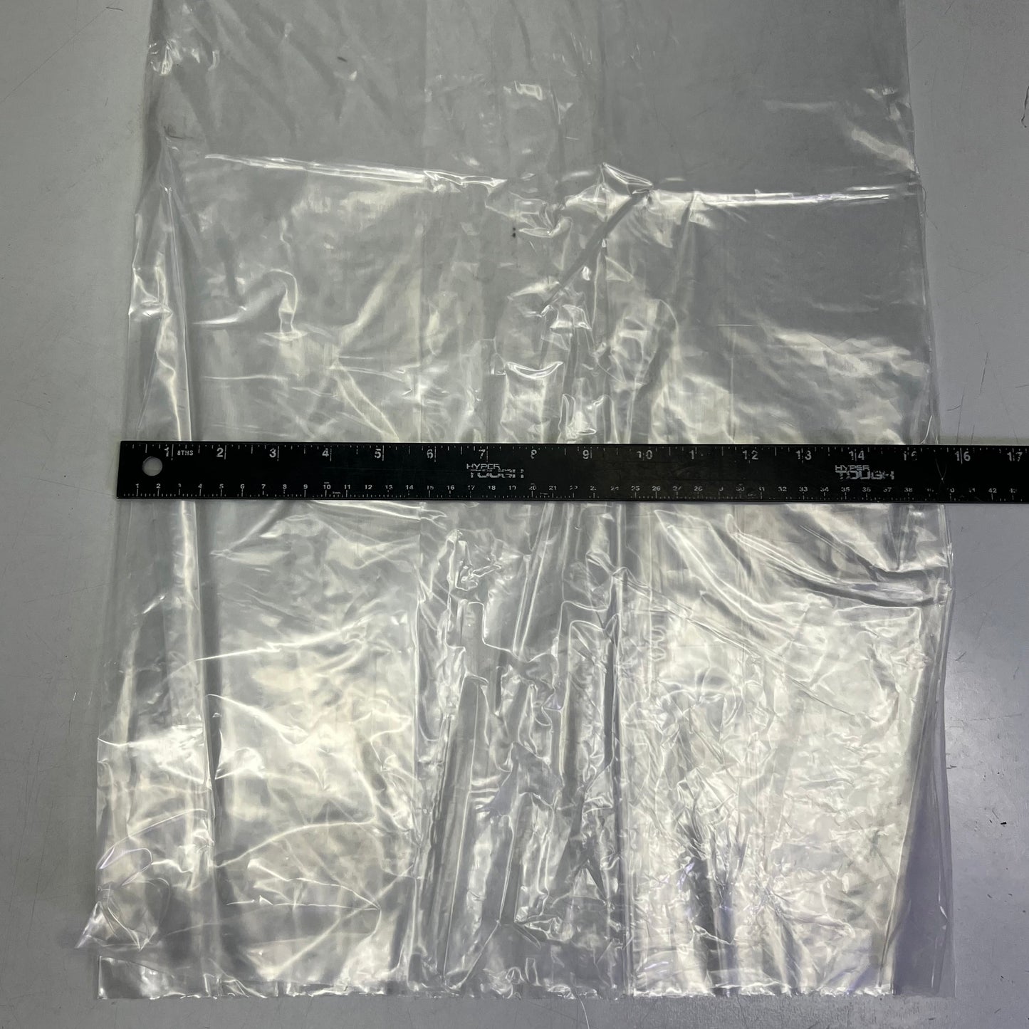 ZA@ AA POLY BAG COMPANY (500 BAGS) Bags 16.2 Gal 16" x 12" x 30" Clear 15G-161230 (New Other)