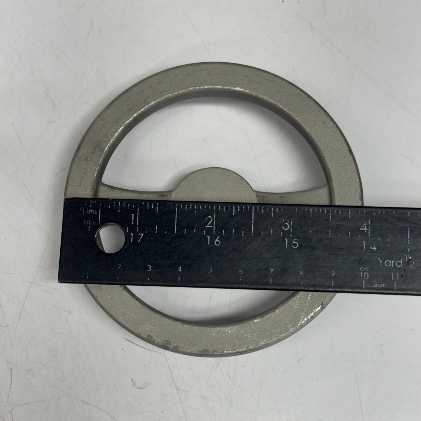 ZEPHYR SECURE Lock Part Sz 4"D Glass Bead Finish 99114-000