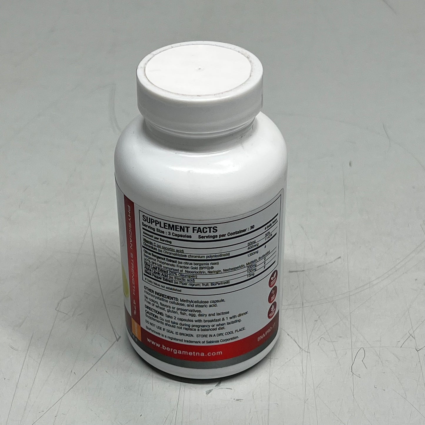 BERGAMOT PRO+ Heart Health Cholesterol Health Citrus Bergamot 90 Tablet BB 04/27