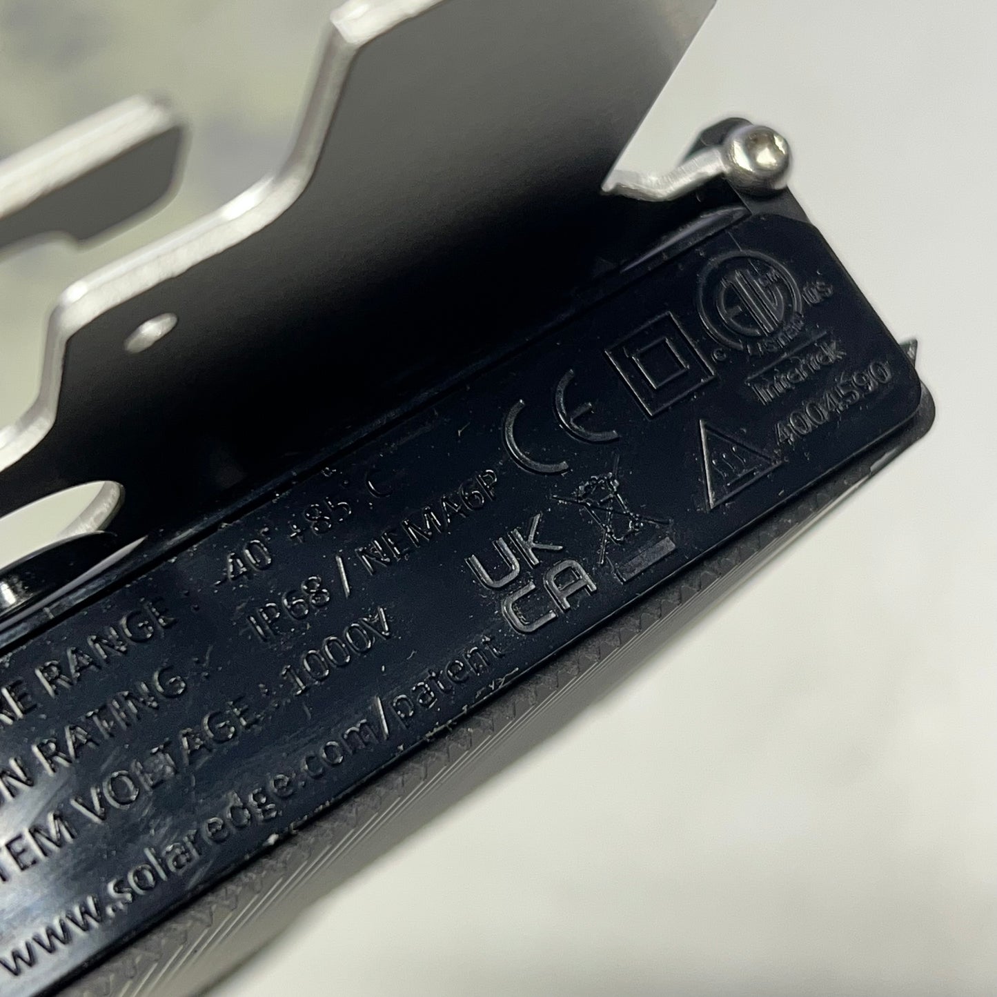 SOLAR EDGE S Series Power Optimizer Rated For 440W/60V 15 Amp S440-1GM4MRM