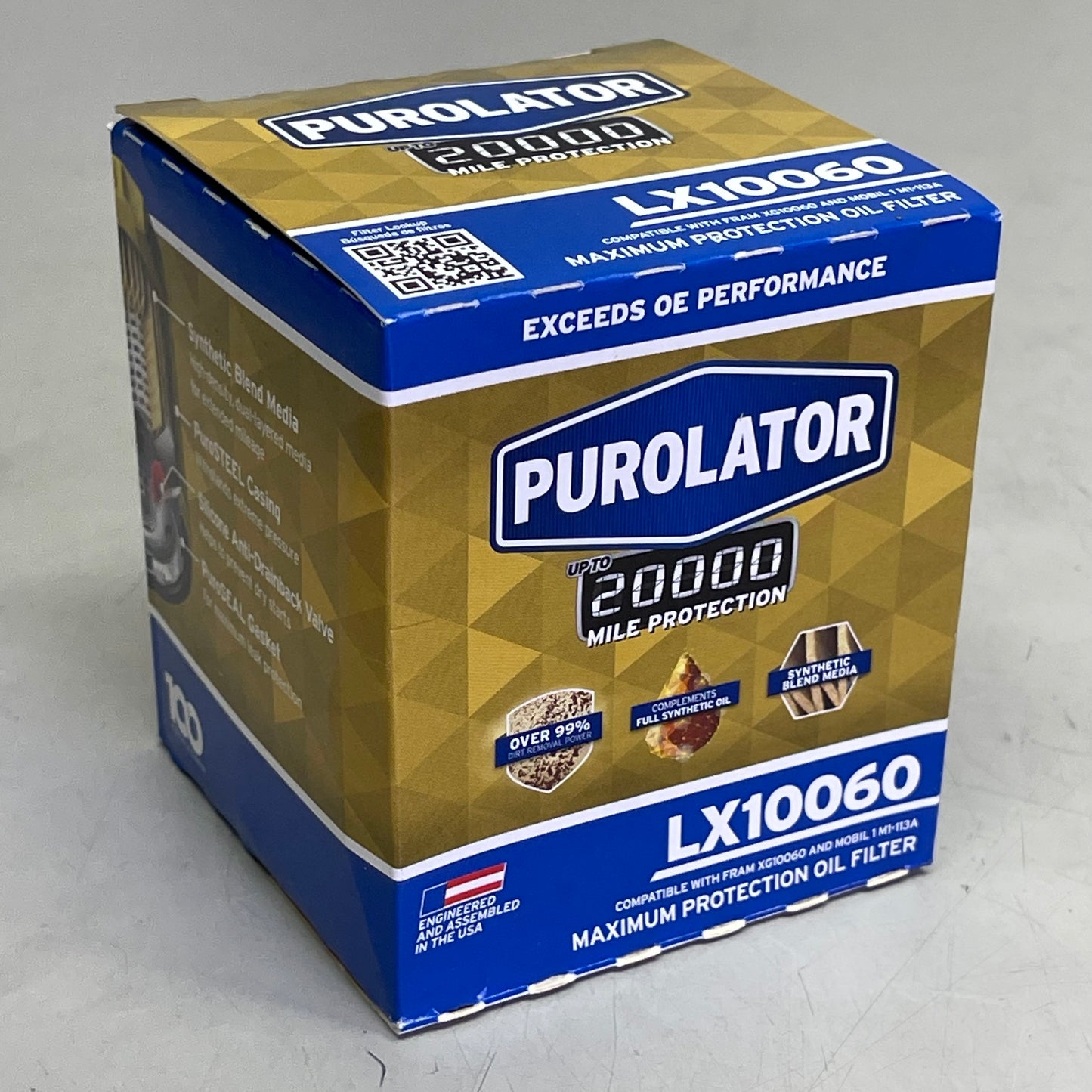 PUROLATOR (6 PACK) Maximum Protection Oil Filter 20000 Miles LX10060