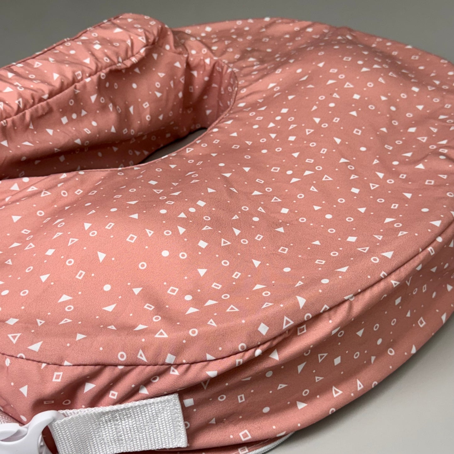 ZA@ MY BREAST FRIEND Original Side Pocket Nursing Pillow Support Dusty Rose 22" x 15"