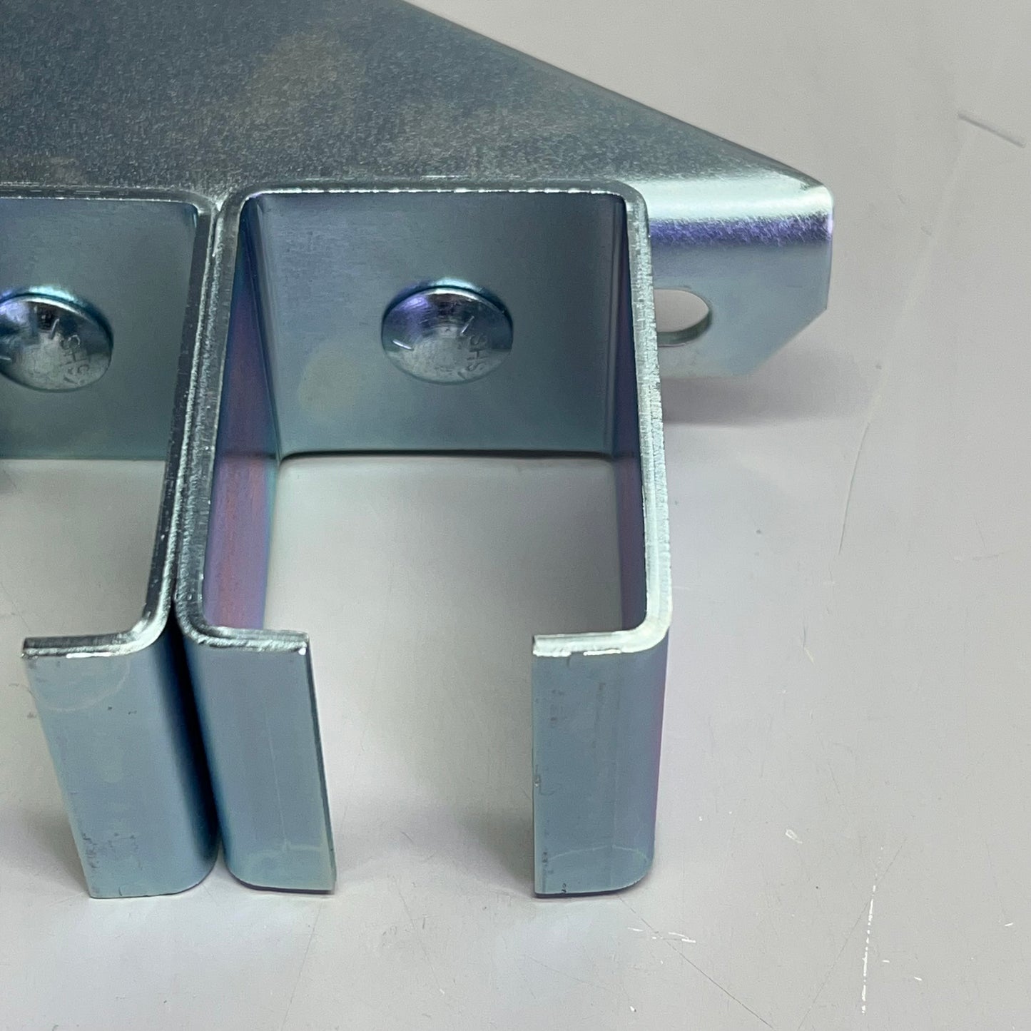 R&S (2 PACK) Steel Garage Door X2 Wall Box Rail Bracket 7-1/8" x 5-13/16 BC8-301S