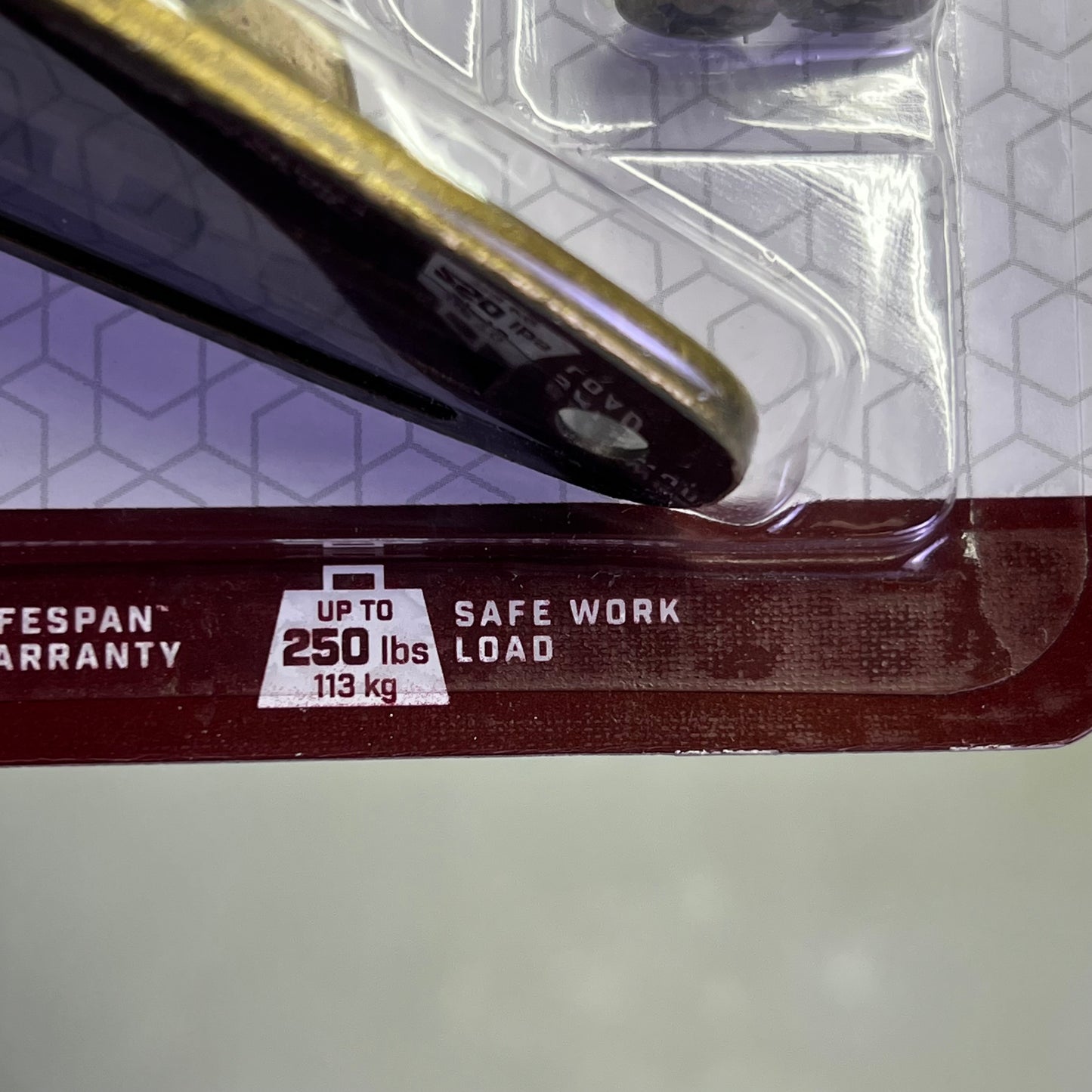 NATIONAL HARDWARE (3 PACK) Handrail Brackets 250lb Cap Antique Brass N159-566